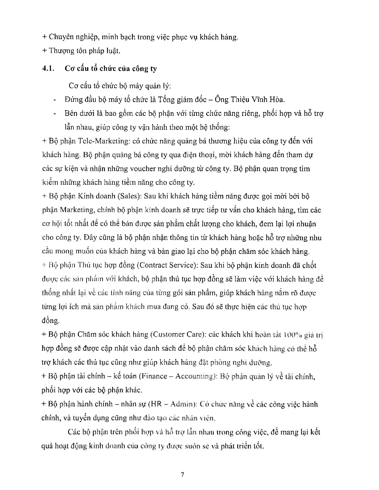 Đồ án tốt nghiệp - Hoàn thiện công tác tuyển dụng nhân sự tại công ty TNHH Oh!Vacation - Trang 17