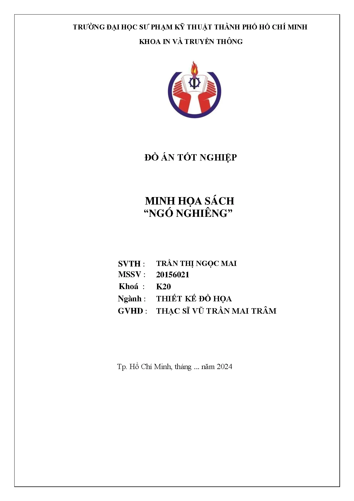 Đồ án tốt nghiệp - Minh họa sách “Ngó Nghiêng” - Trang 2