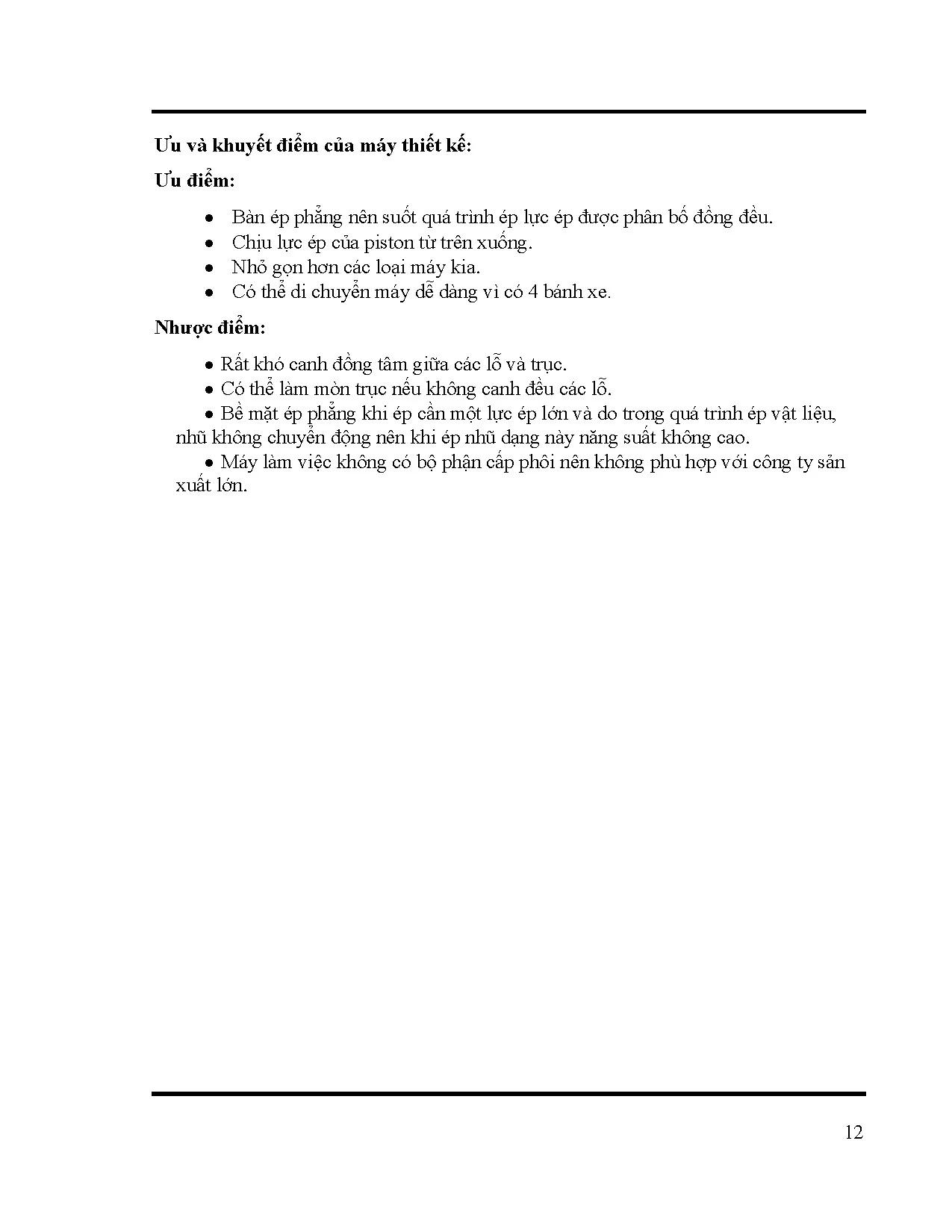 Đồ án tốt nghiệp - Thiết kế chế tạo máy ép nhiệt, ép nhũ và bế giấy - Trang 30