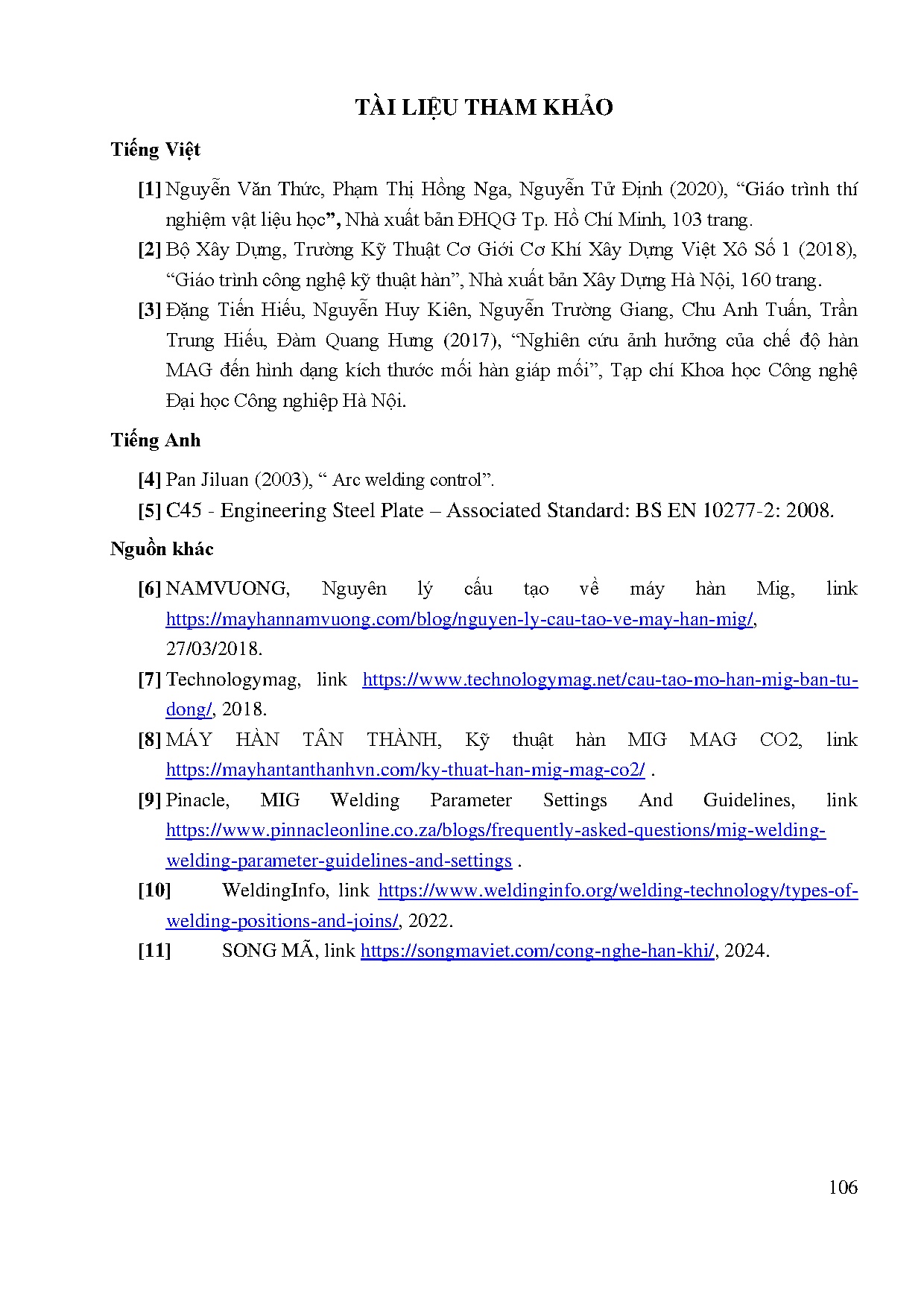 Ảnh một số trang tài liệu