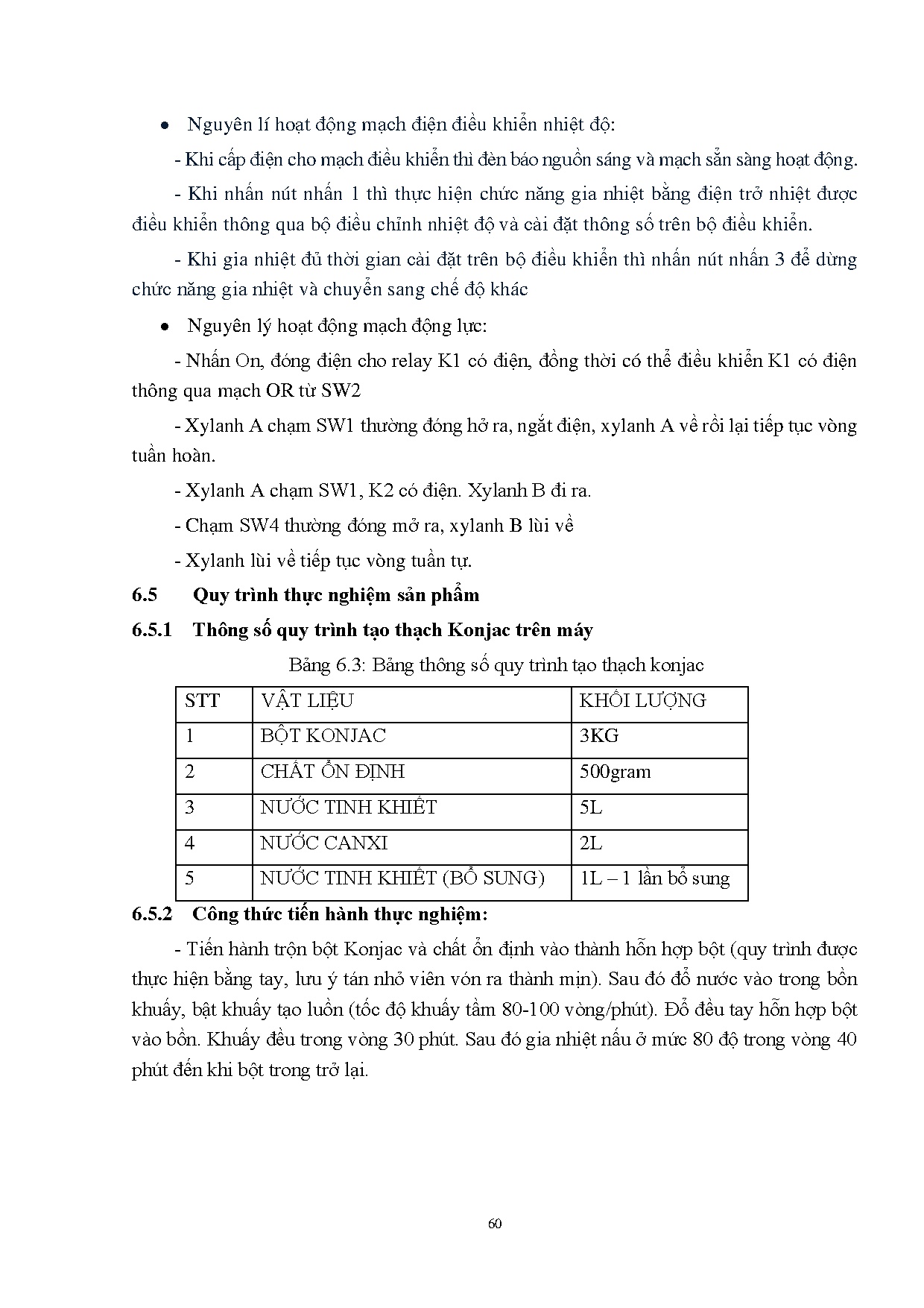 Đồ án tốt nghiệp - Thiết kế, chế tạo máy khuấy, nấu và cắt thạch Konjac - Trang 74