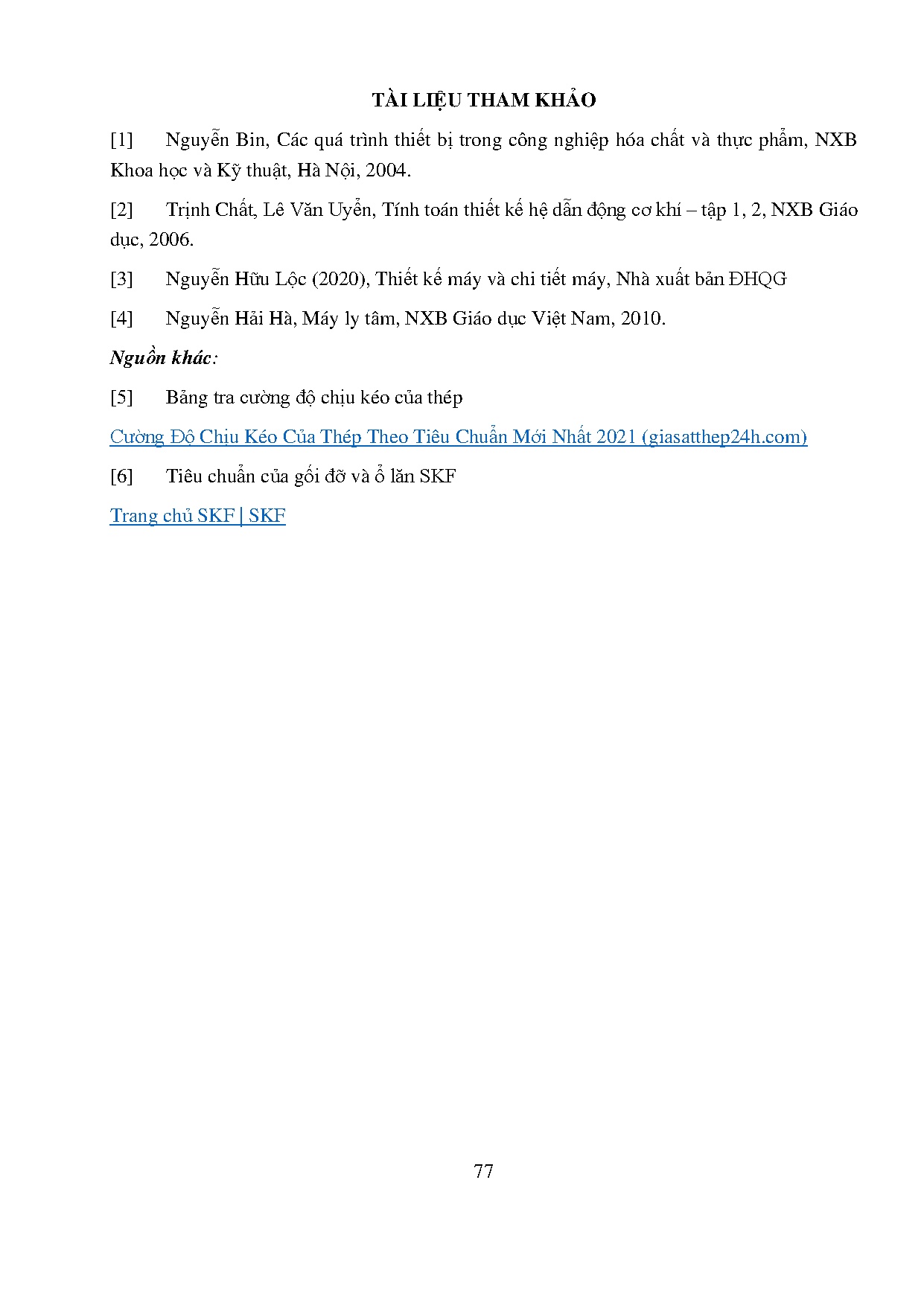 Đồ án tốt nghiệp - Thiết kế, chế tạo máy tách dung dịch tưới nguội ra khỏi phoi tiện - Trang 91