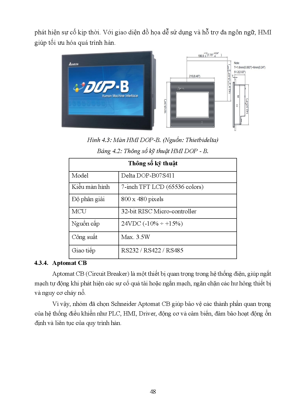 Đồ án tốt nghiệp - Cải tiến bộ điều khiển đầu hàn ống tự động. - Trang 65