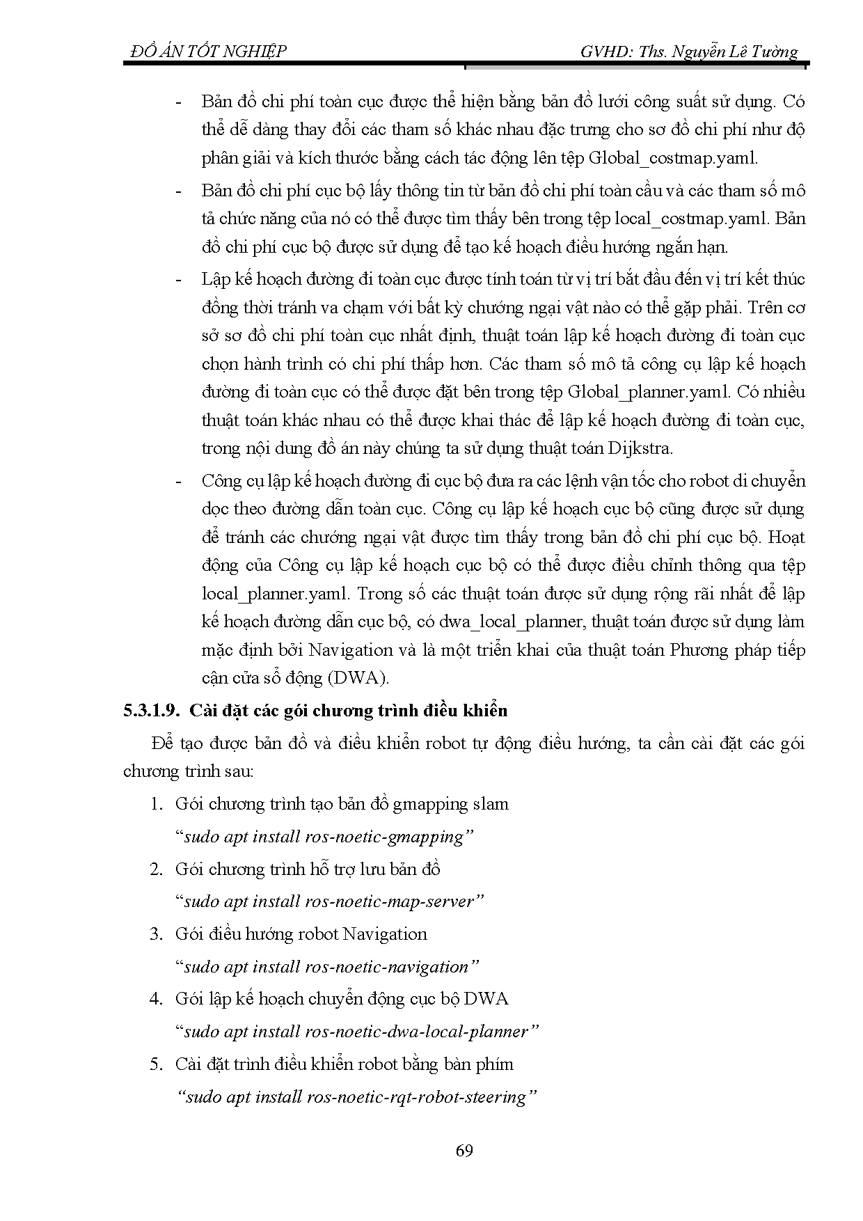 Đồ án tốt nghiệp - Thiết kế và chế tạo robot check-in tự động cho các sự kiện - Trang 86