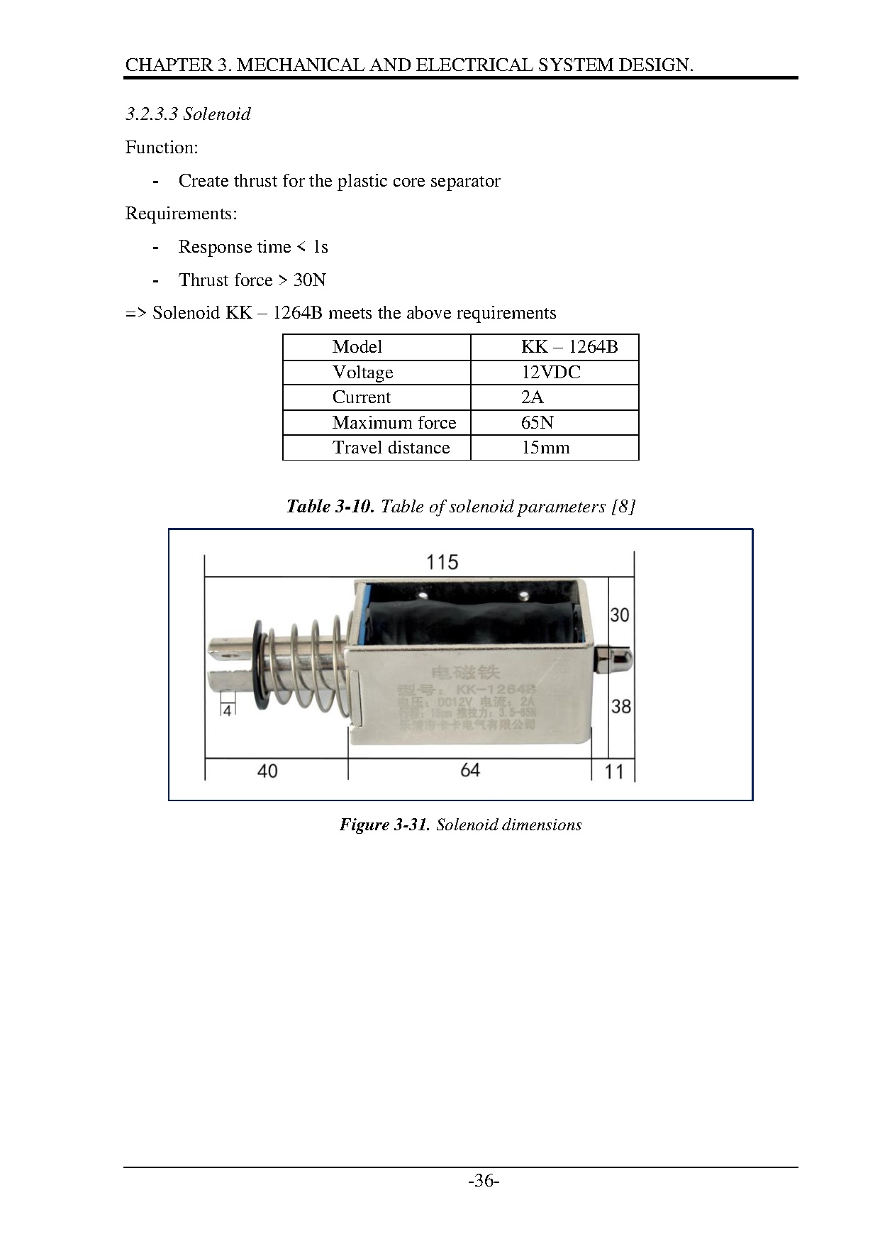 Đồ án tốt nghiệp - Design and manufacturing automatic feeding system for yarn winding machine - Trang 54