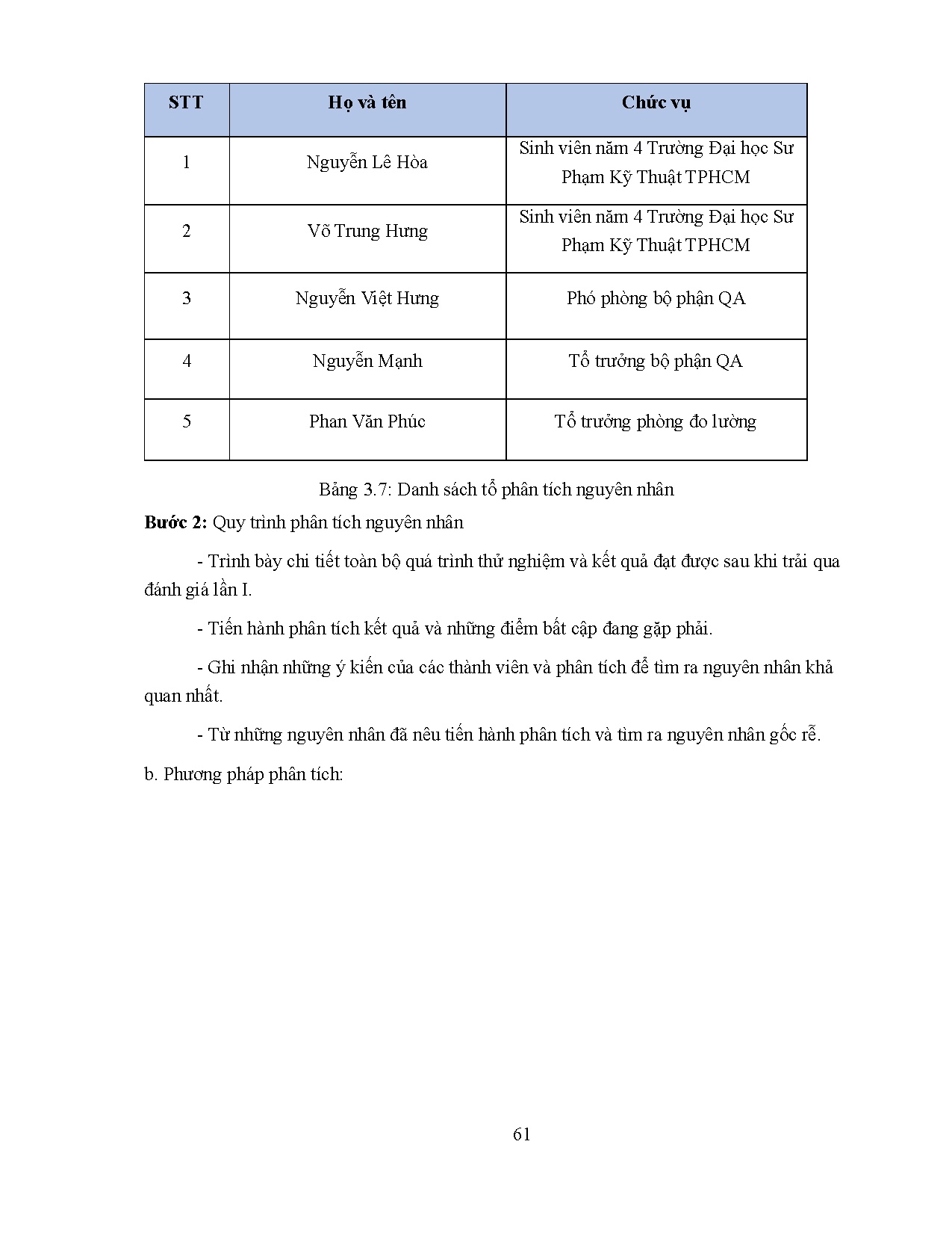Đồ án tốt nghiệp - Nâng cao hiệu quả kiểm soát chất lượng tại phân xưởng sản xuất LKCCTHHCKĐLTC ( - Trang 82
