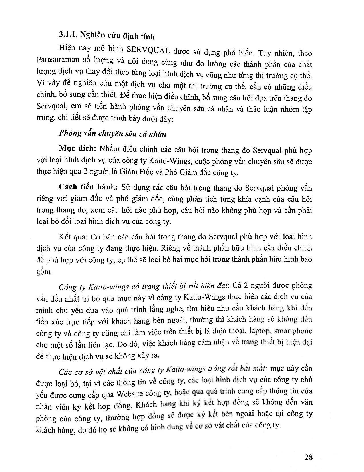 Đồ án tốt nghiệp - Sự hài lòng của khách hàng đối với quảng cáo của công ty TNHH KAITO - WINGS - Trang 37