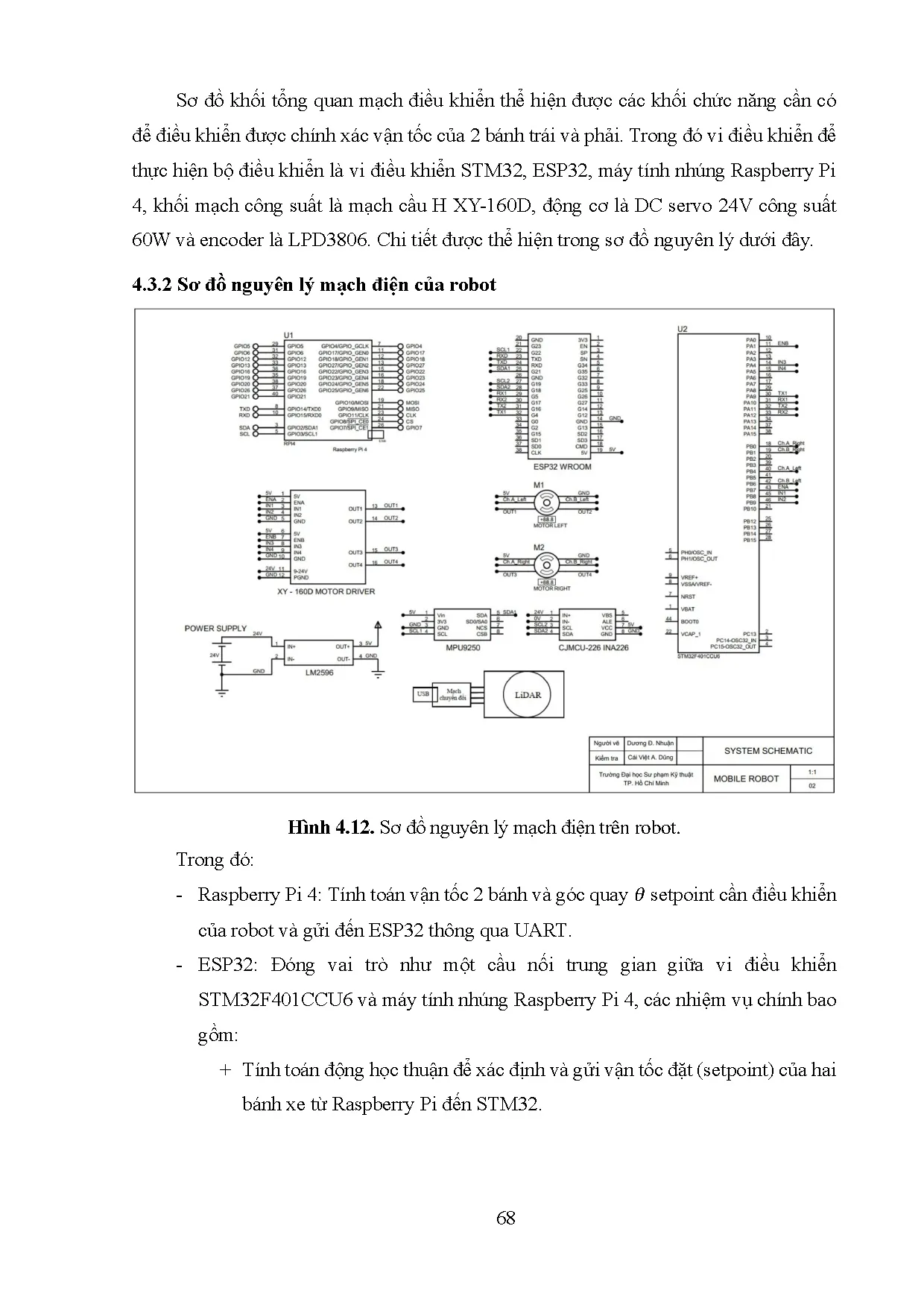 Đồ án tốt nghiệp - Nghiên cứu thiết kế chế tạo Mobile Robot vận chuyển hàng hóa - Trang 85