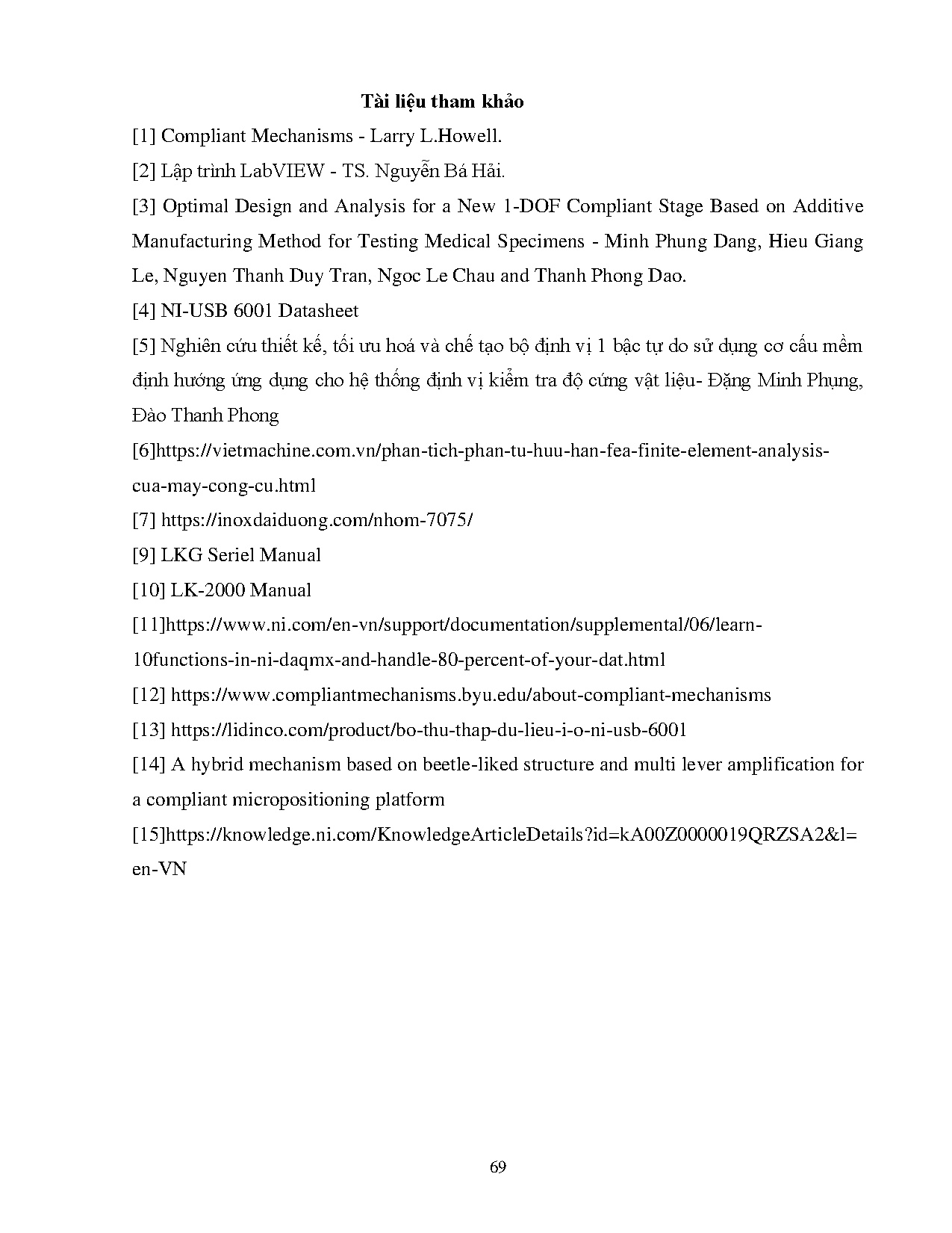 Ảnh một số trang tài liệu