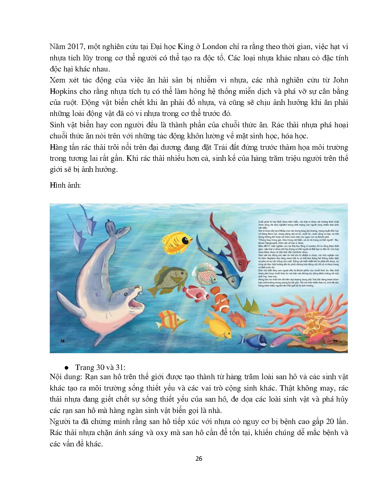 Đồ án tốt nghiệp - Minh họa artbook “Chuyện buồn của biển” - Trang 27