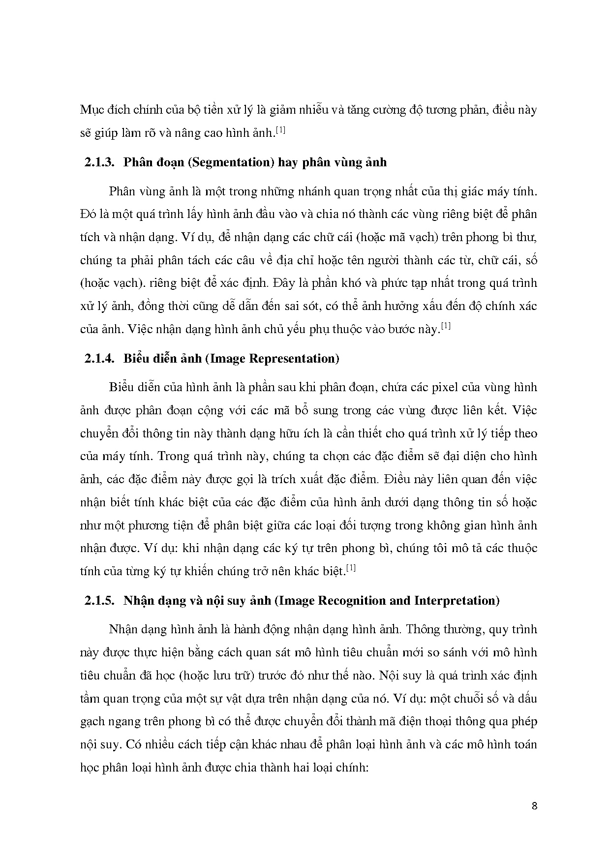 Ảnh một số trang tài liệu