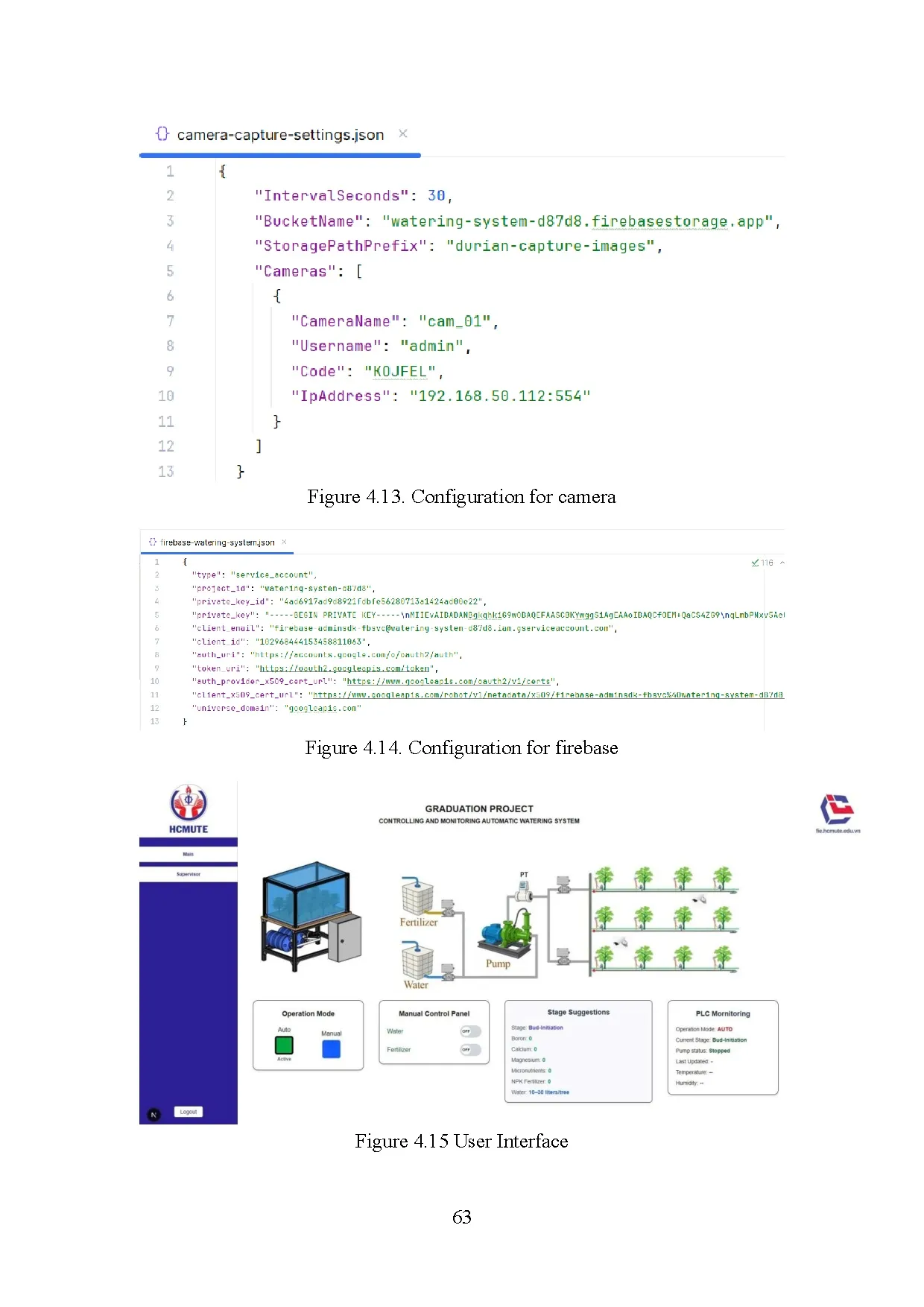 Đồ án tốt nghiệp - Design and construction of automatic watering model for durian trees using PCWIP - Trang 83