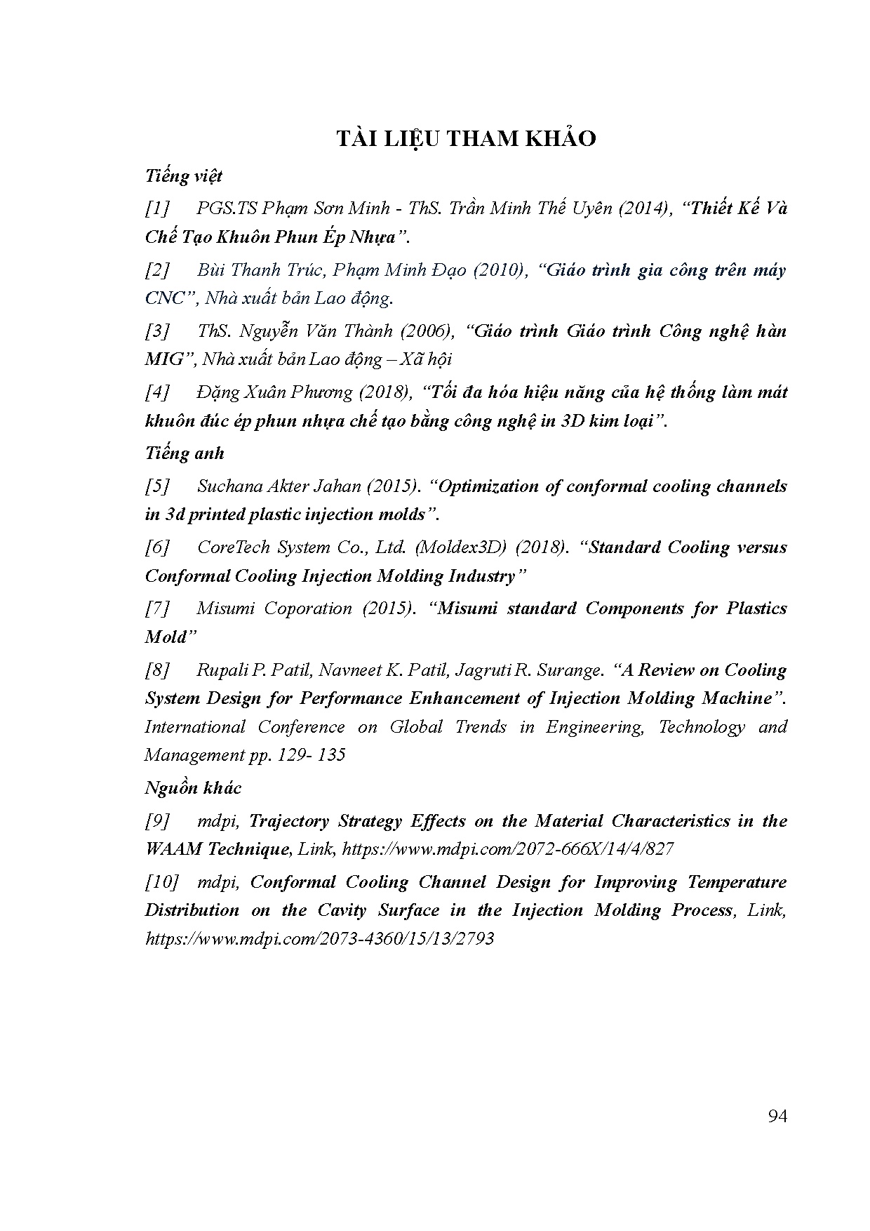 Ảnh một số trang tài liệu