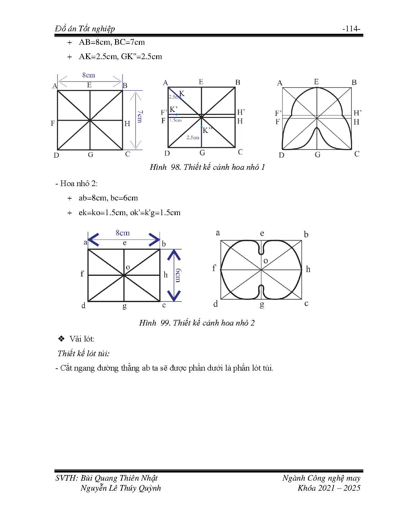 Đồ án tốt nghiệp - Thiết kế túi xách thời trang ứng dụng kỹ thuật Smocking - Trang 131