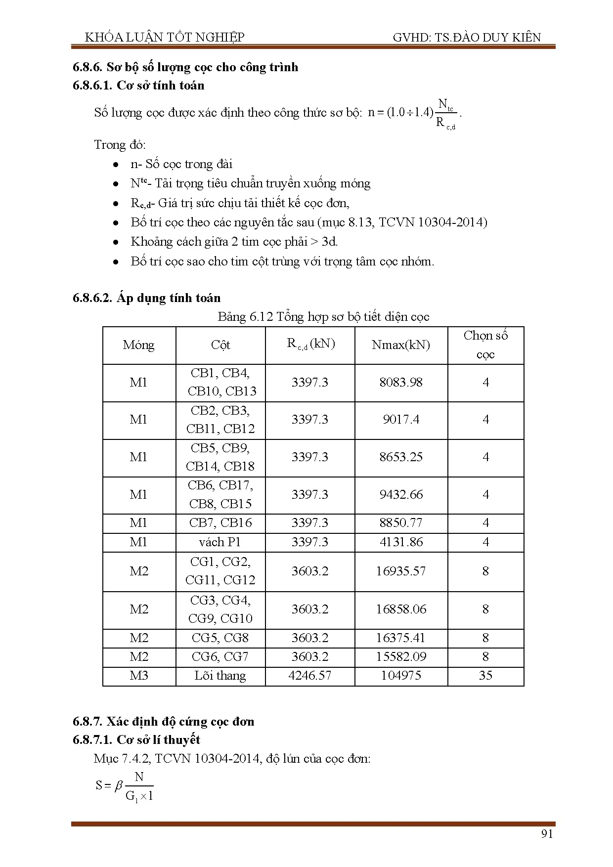 Đồ án tốt nghiệp - Chung cư Đông Saigon - Trang 107