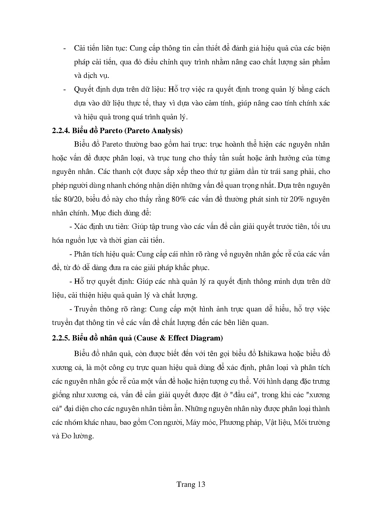 Đồ án tốt nghiệp - Phân tích thực trạng và đề xuất giải pháp kiểm soát chất lượng mã hàng OTCTTU - Trang 24