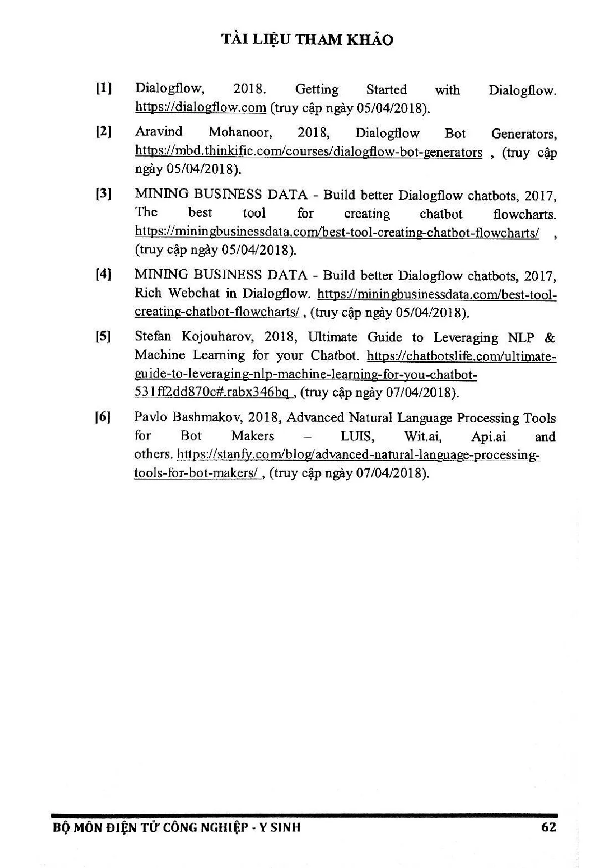 Đồ án tốt nghiệp - Xây dựng hệ thống Chatbot tự động - Trang 71