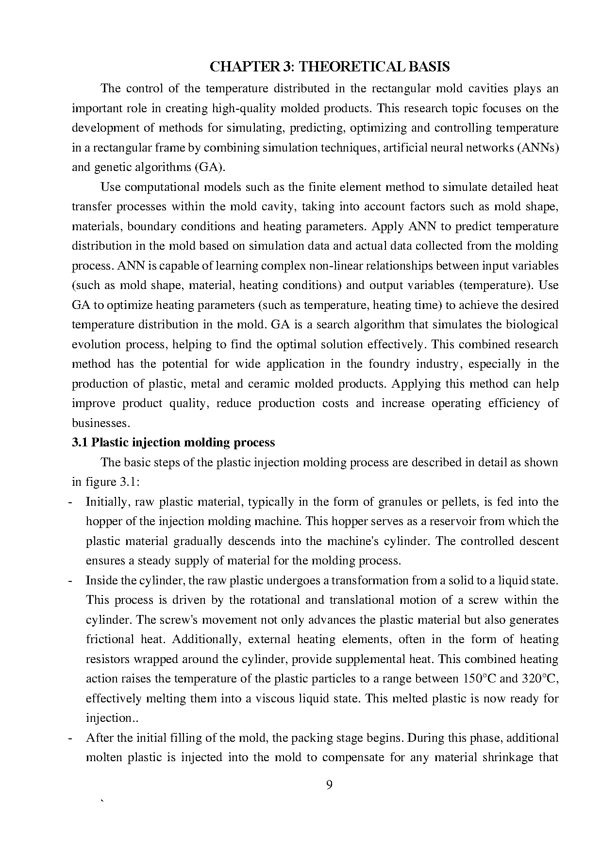 Đồ án tốt nghiệp - Research on optimizing air cover to serve the heating process for rectangular IMC - Trang 25