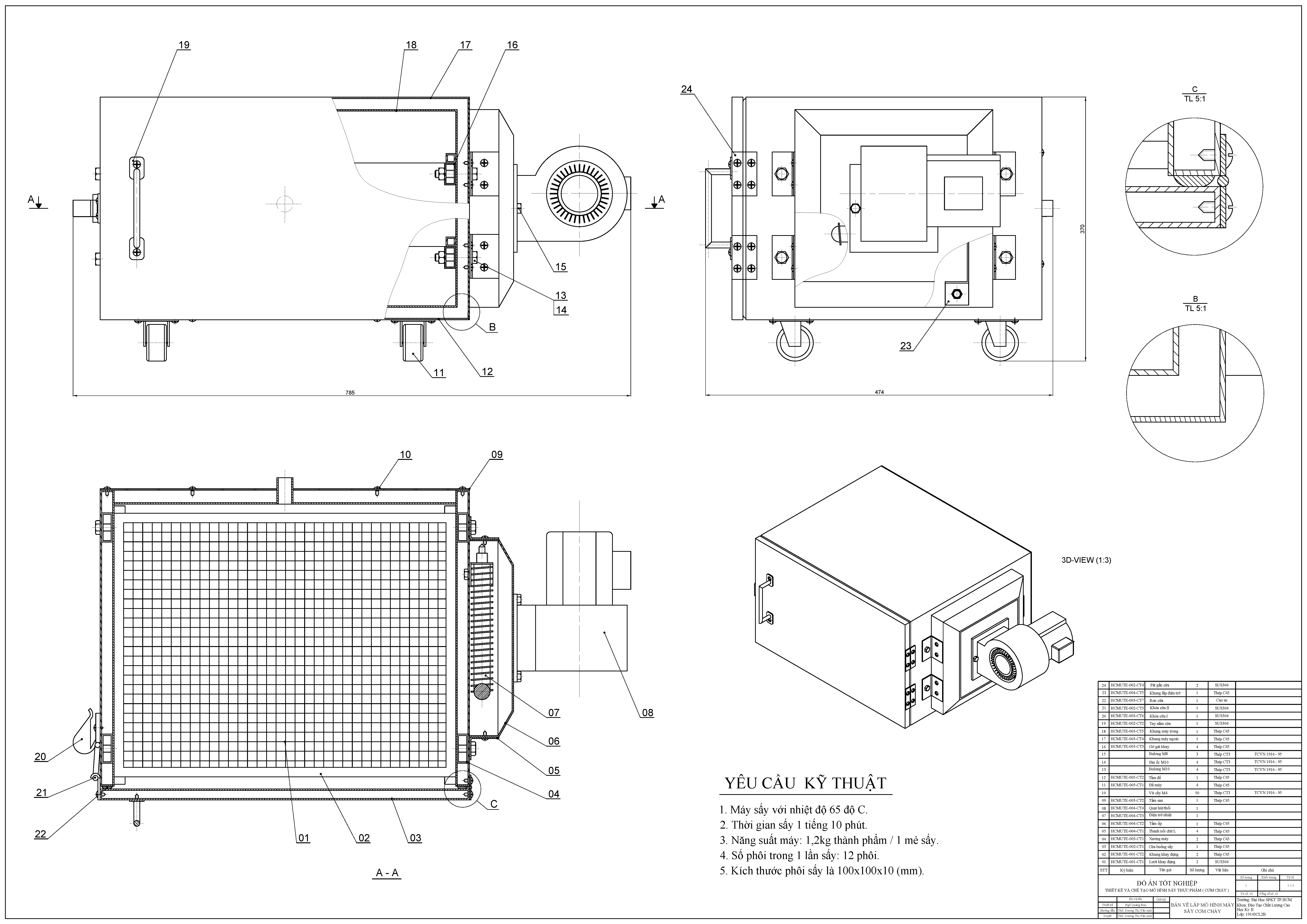 Đồ án tốt nghiệp - Thiết kế và chế tạo mô hình sấy thực phẩm - Trang 102