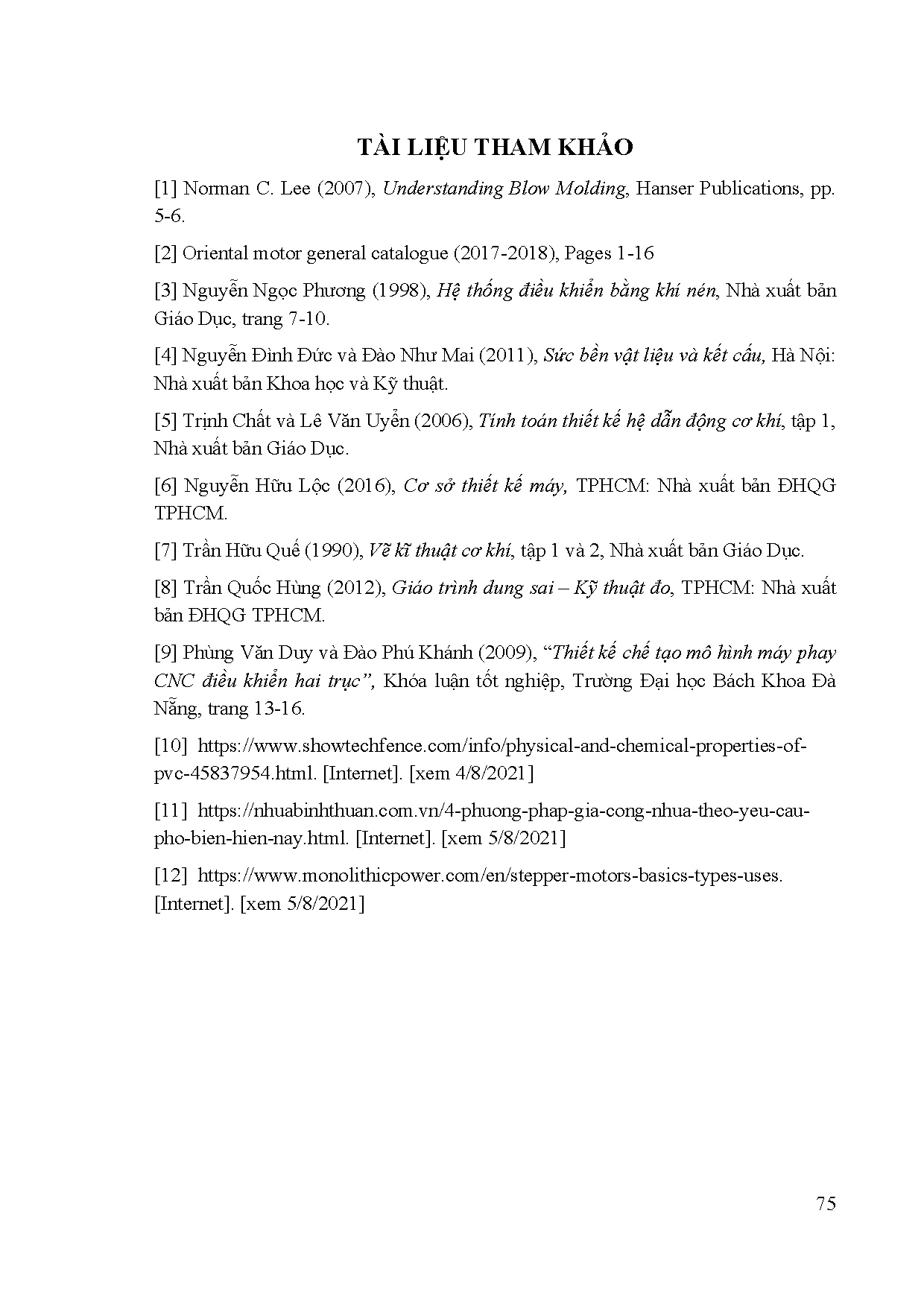 Ảnh một số trang tài liệu