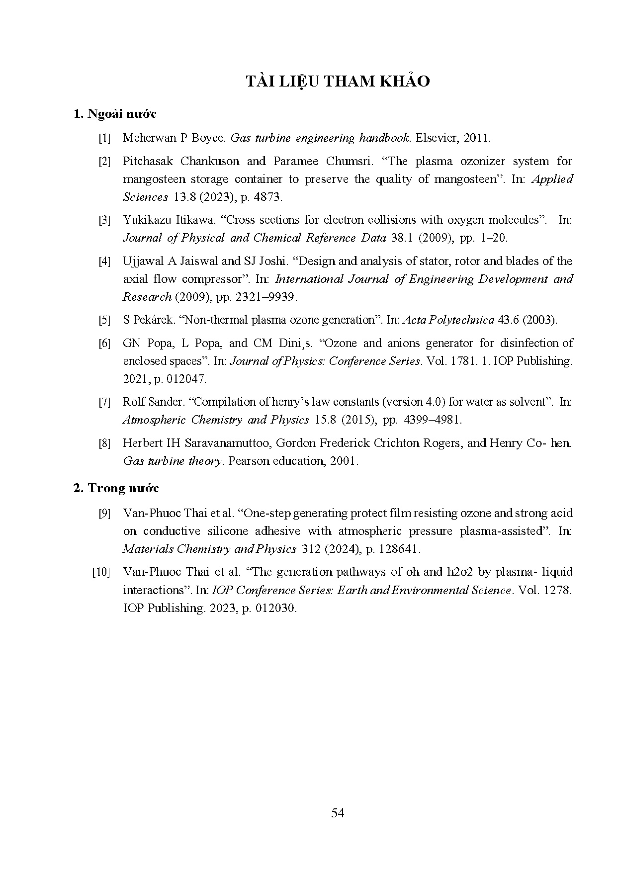 Ảnh một số trang tài liệu