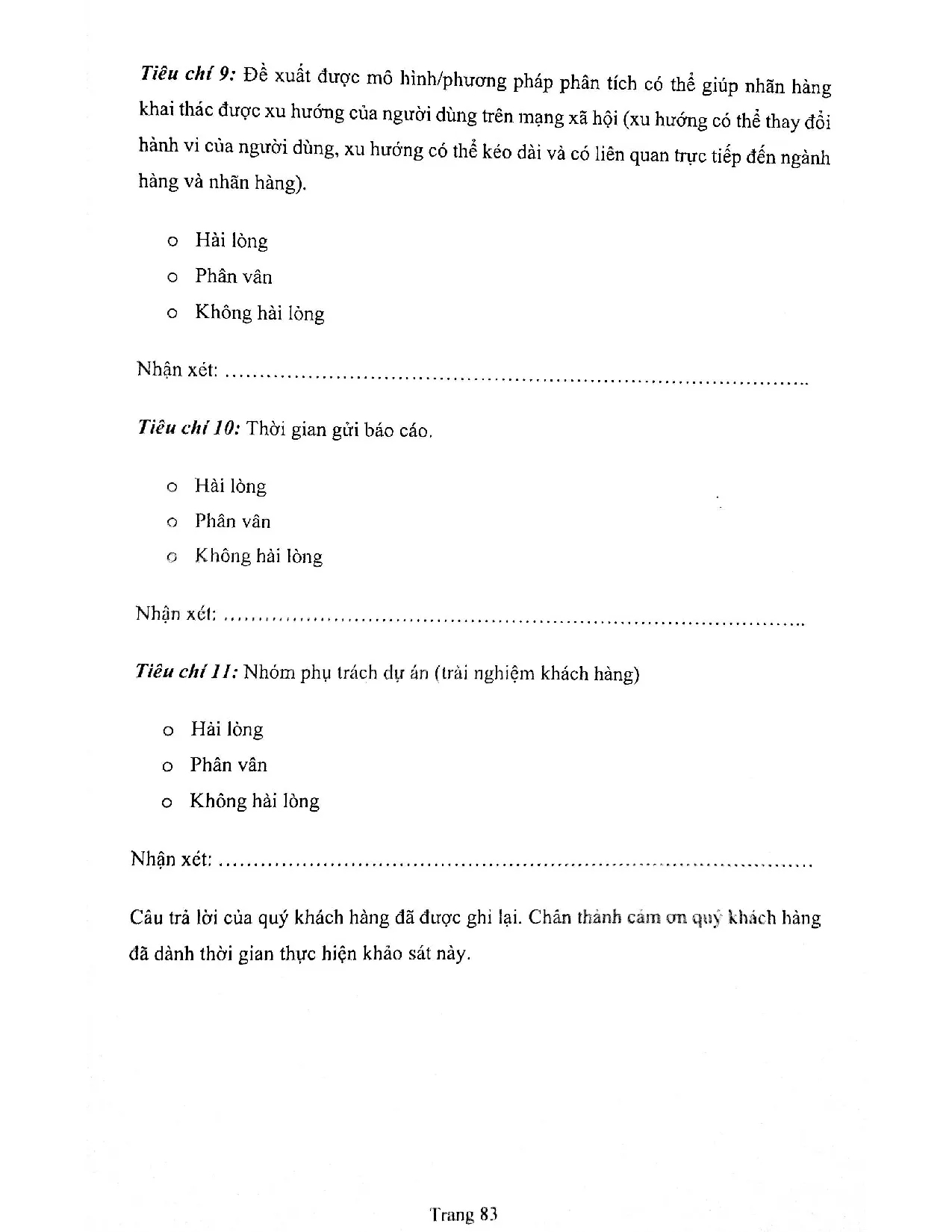 Đồ án tốt nghiệp - Hệ thống cung ứng dịch vụ social listening tại công ty TNHH Phúc Lai - Flix C - Trang 94