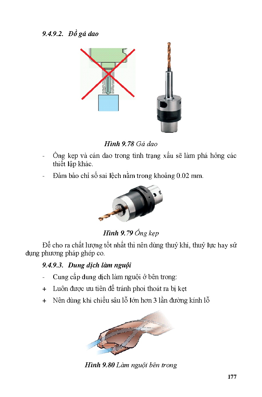 Giáo trình công nghệ tiện và gia công lỗ (HCMUTE) - Trang 177