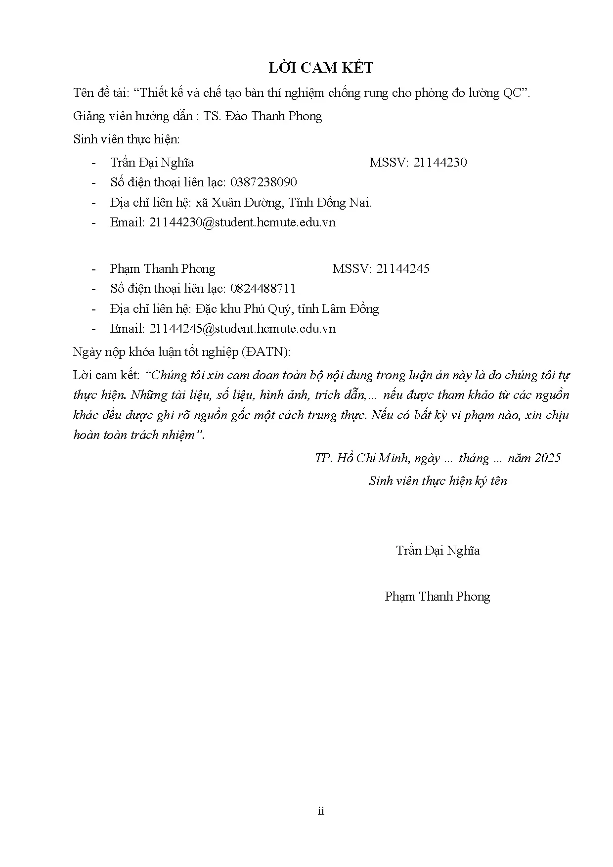 Đồ án tốt nghiệp - Thiết kế và chế tạo bàn thí nghiệm chống rung cho phòng đo lường QC - Trang 4
