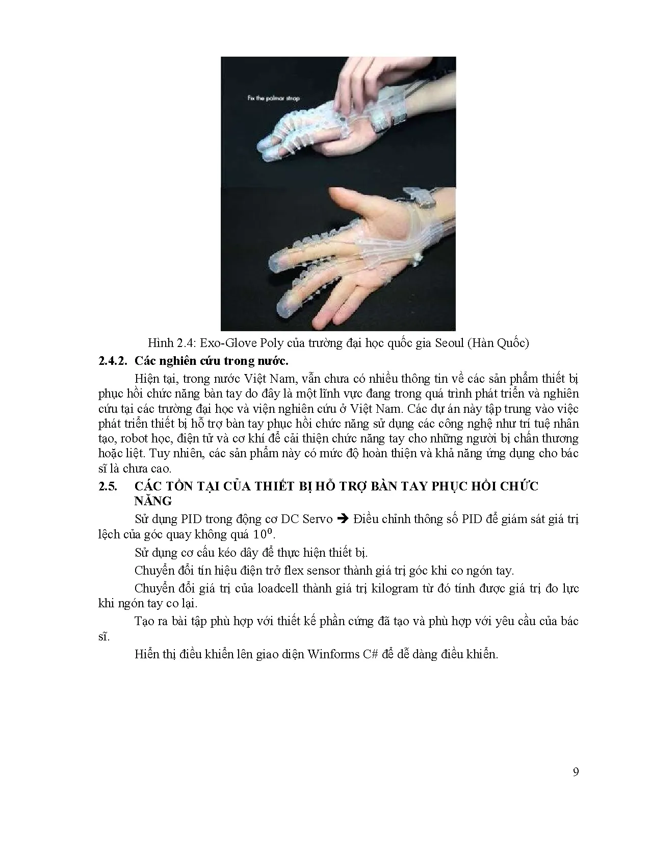 Đồ án tốt nghiệp - Nghiên cứu, thiết kế và chế tạo thiết bị hỗ trợ bàn tay phục hồi chức năng - Trang 24