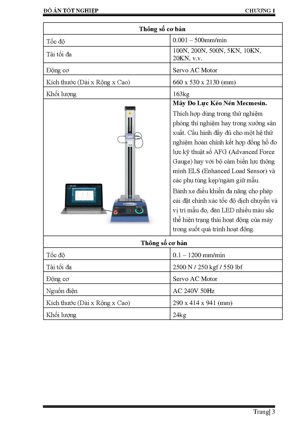 Đồ án tốt nghiệp - Thiết kế và chế tạo máy kiểm tra lực nén lò xo - Trang 22