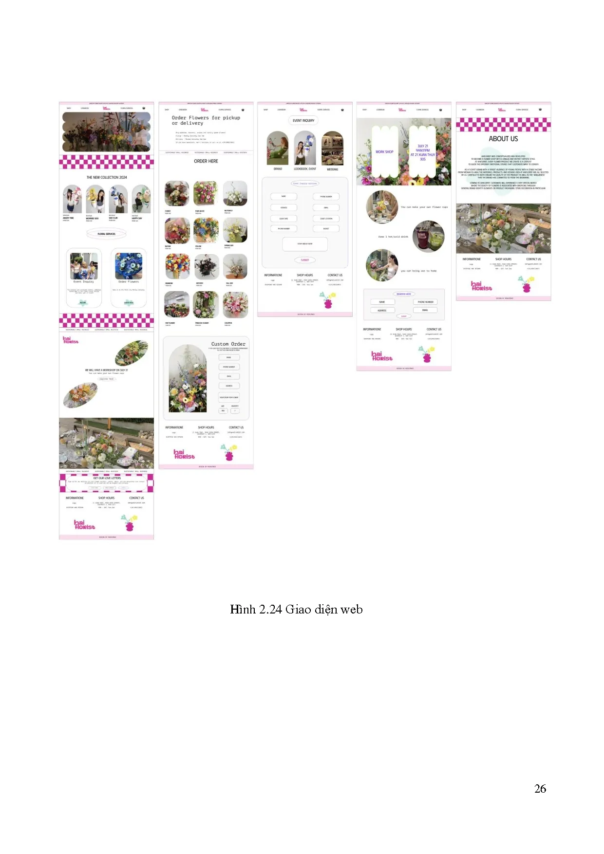 Đồ án tốt nghiệp - Nhận diện thương hiệu cho cửa hàng hoa HaiFlorist - Trang 42