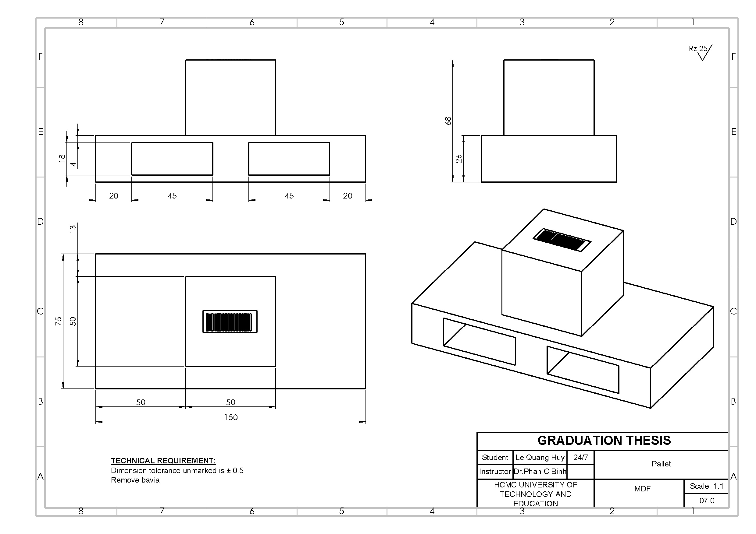 Đồ án tốt nghiệp - Design and implementation of automatic storange and classification systems - Trang 133