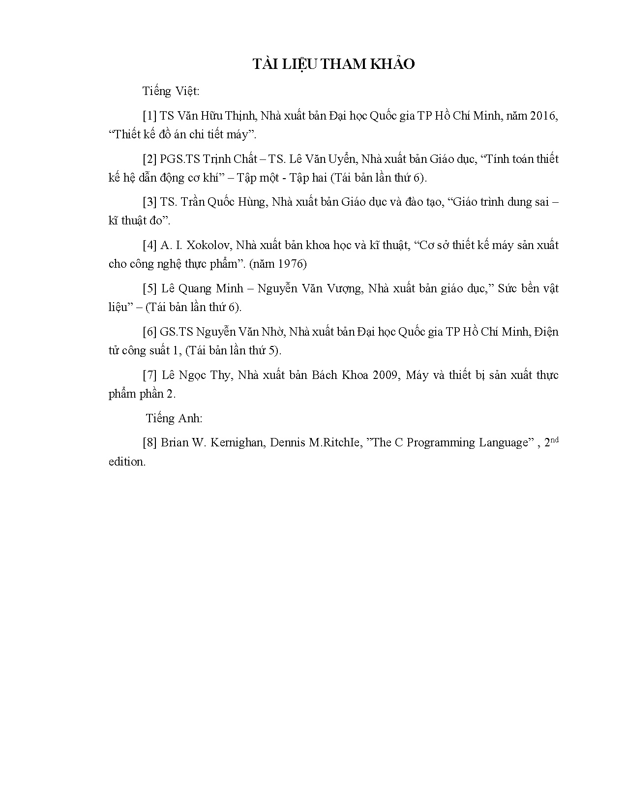 Ảnh một số trang tài liệu