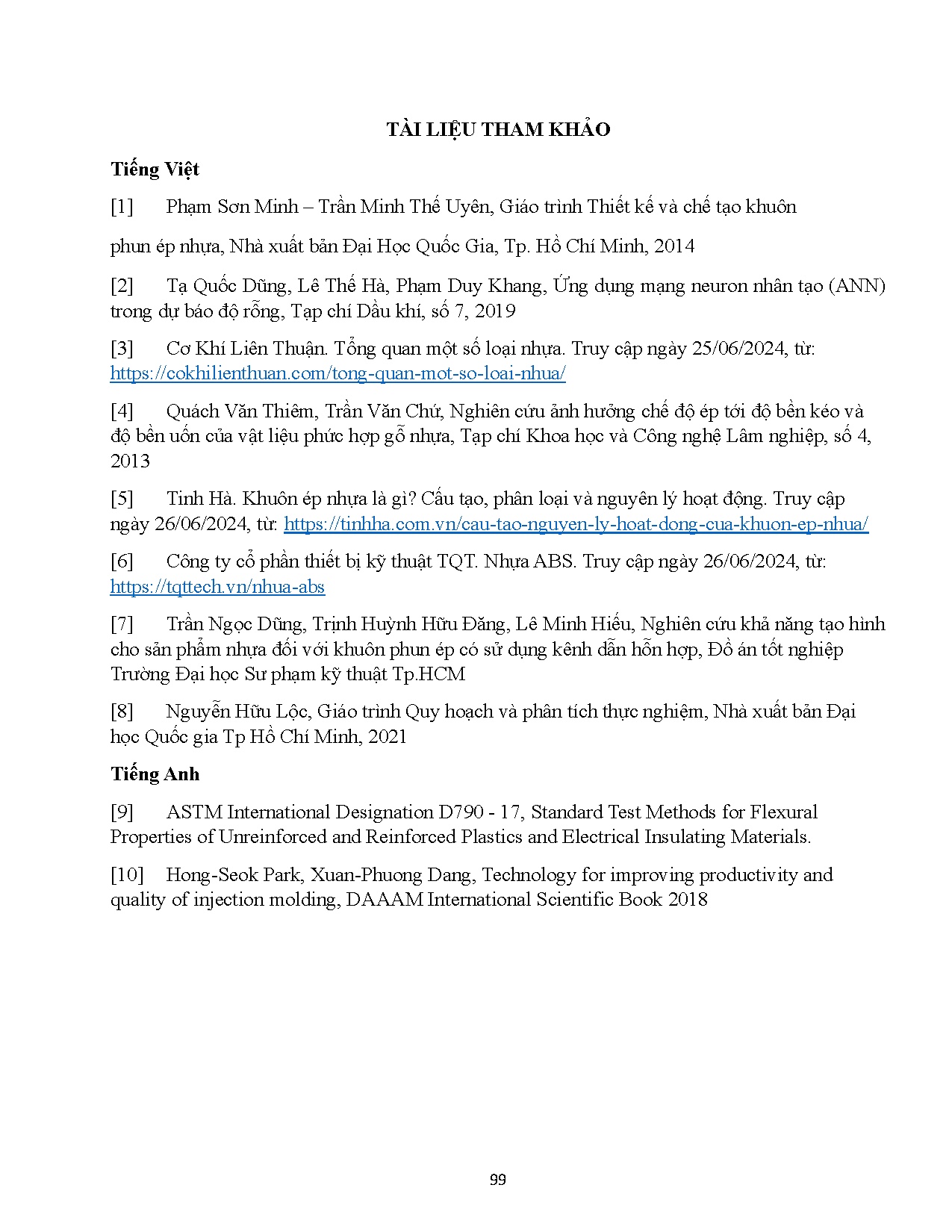 Ảnh một số trang tài liệu