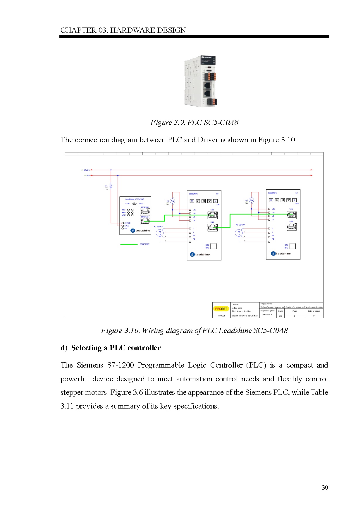 Đồ án tốt nghiệp - Design of supervisory and control system for product sorting using a gantry robot - Trang 42