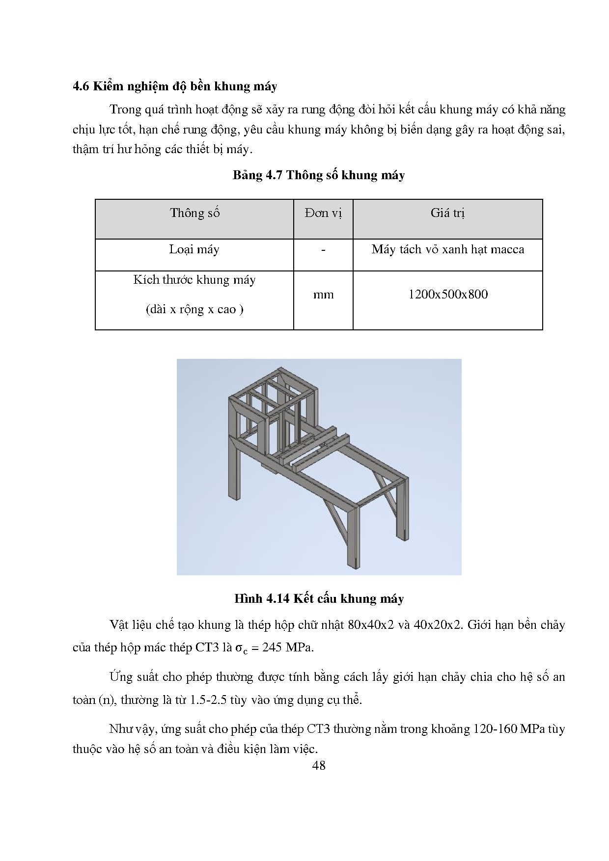 Đồ án tốt nghiệp - Thiết kế, chế tạo máy tách vỏ xanh hạt macca - Trang 61