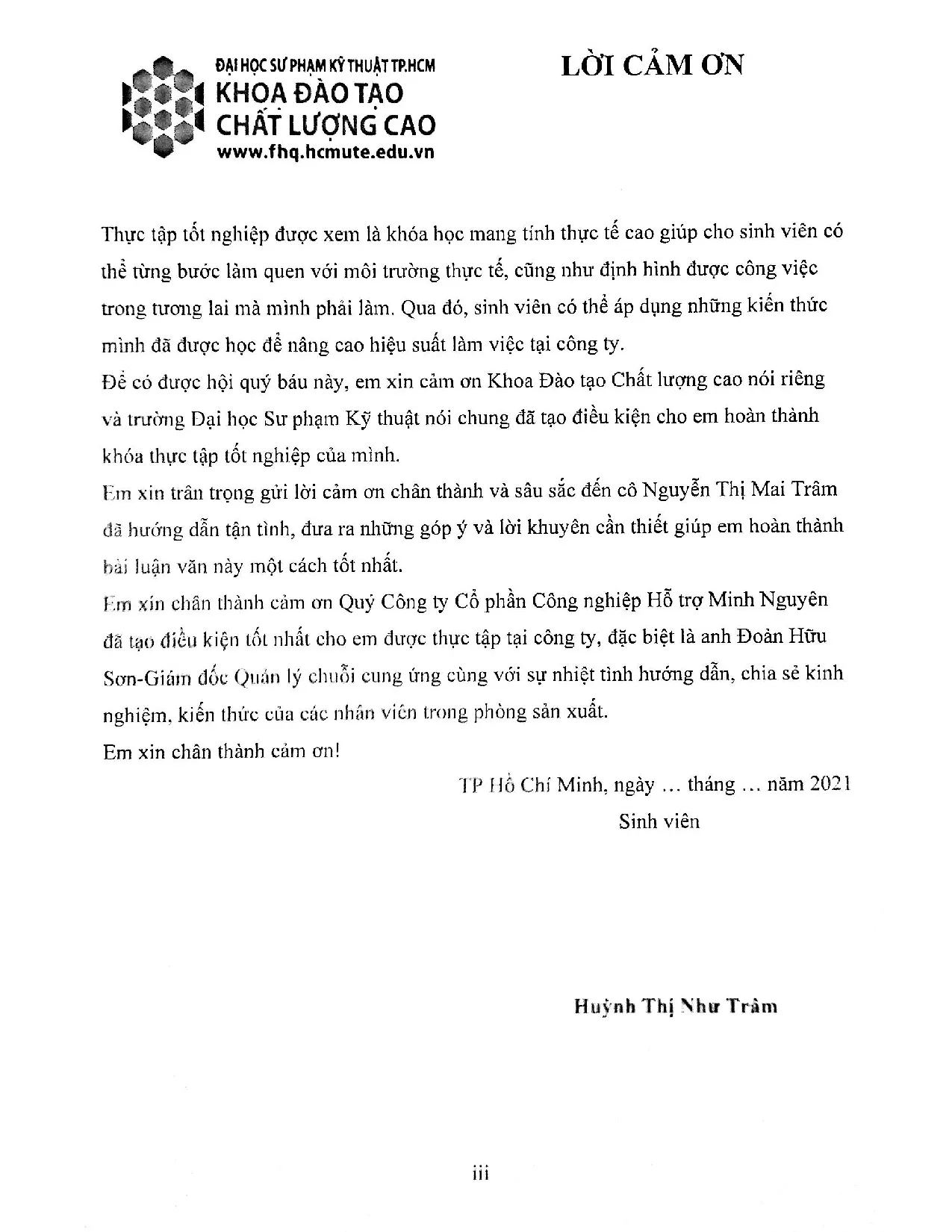 Đồ án tốt nghiệp - Hoàn thiện công tác lập kế hoạch sản xuất tại công ty cổ phần công nghiệp hỗ TMN - Trang 4