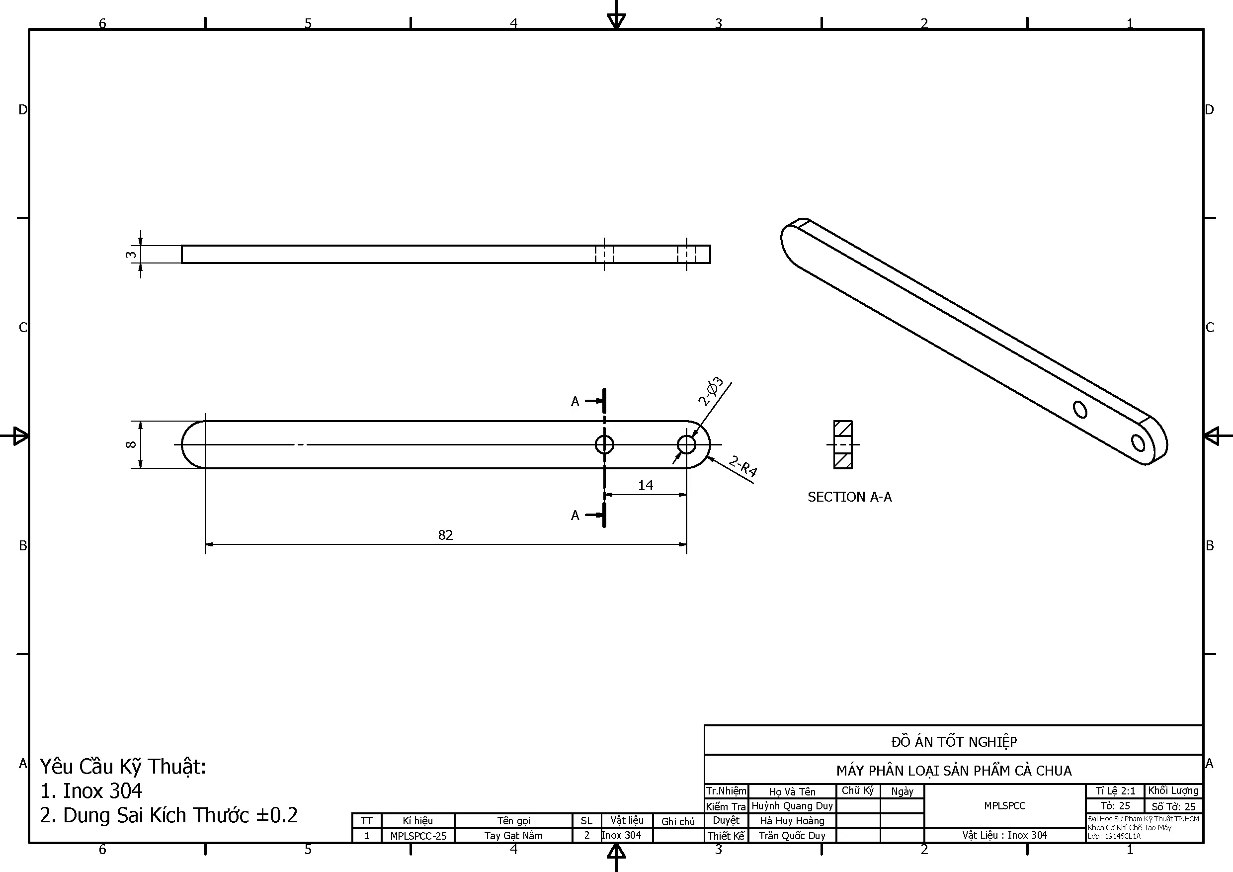 Đồ án tốt nghiệp - Thiết kế và chế tạo hệ thống phân loại cà chua tự động theo màu sắc và khối lượng - Trang 157