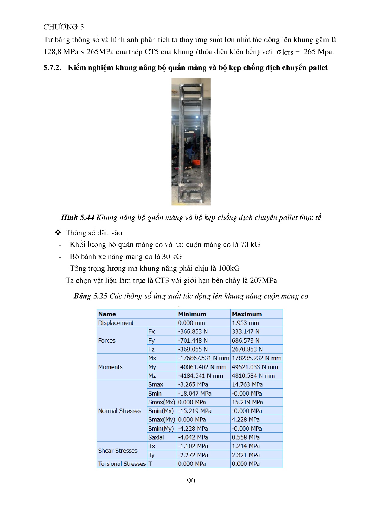 Đồ án tốt nghiệp - Nghiên cứu, thiết kế và chế tạo máy quấn màng Co Pallet tự động - Trang 109