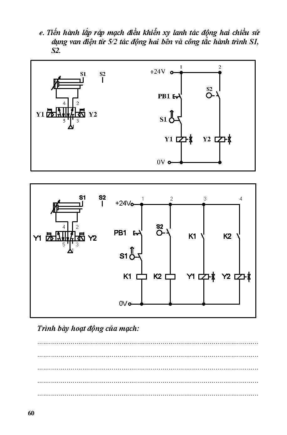 Giáo trình thí nghiệm công nghệ thủy lực và khí nén (HCMUTE) - Trang 61