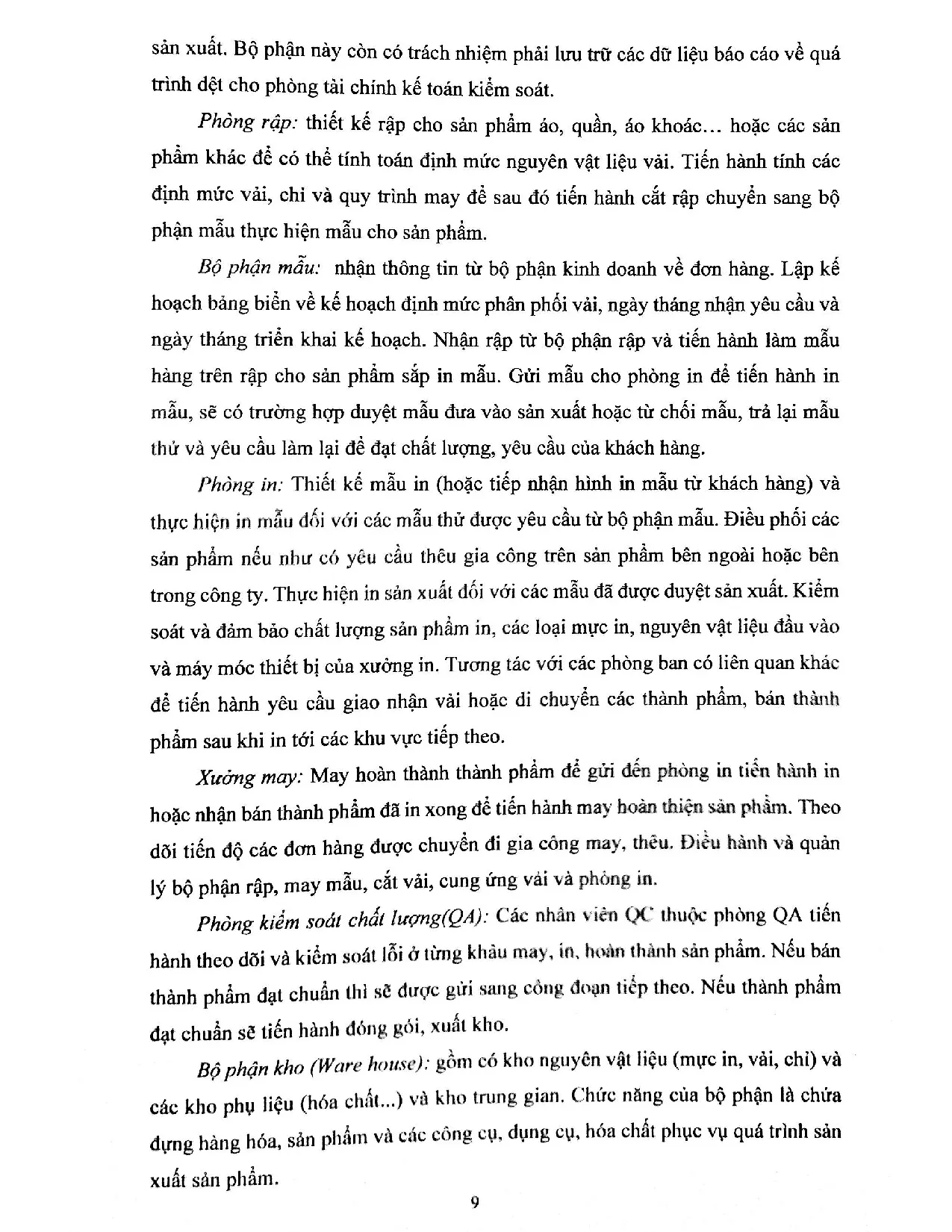 Đồ án tốt nghiệp - Áp dụng công cụ LEAN nhằm cắt giảm lãng phí tại phân xưởng in - Công ty TNHH U - Trang 18