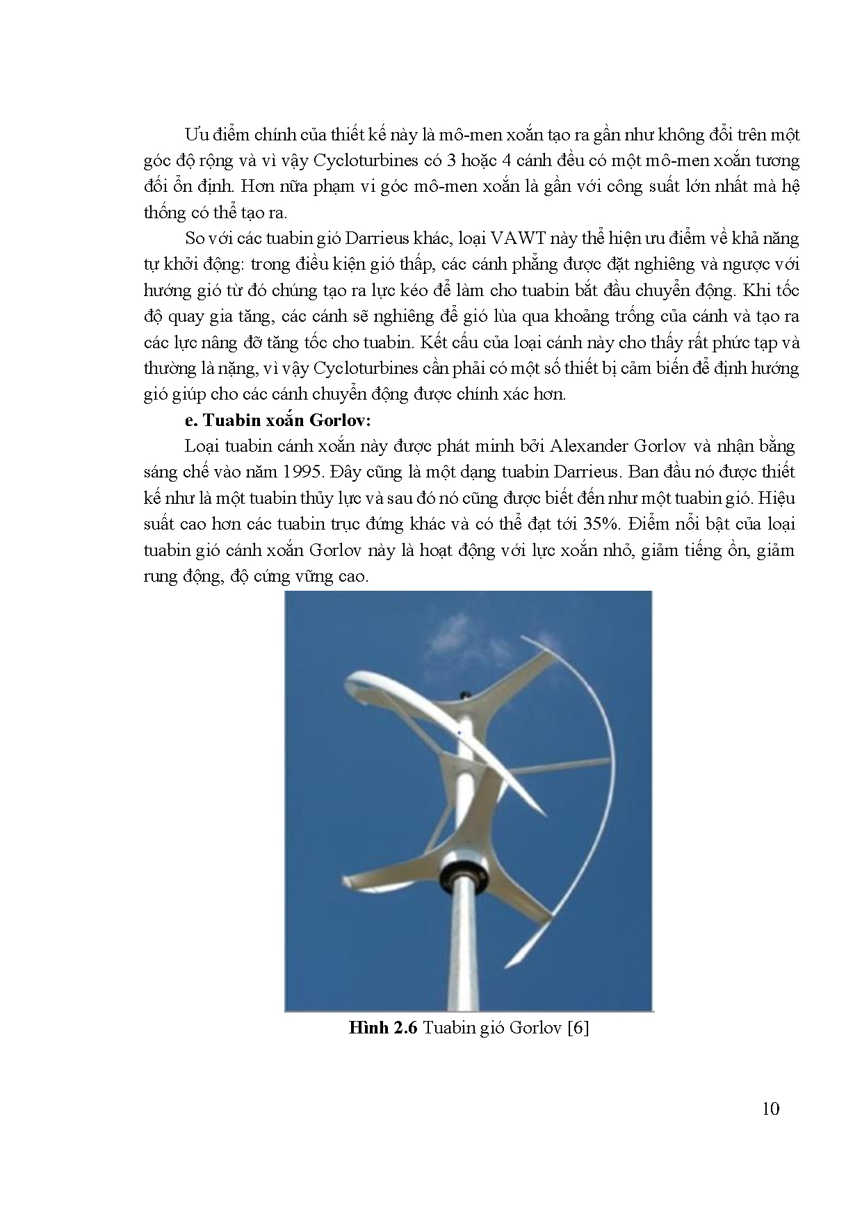 Đồ án tốt nghiệp - Nghiên cứu, thiết kế và chế tạo thử nghiệm Tuabin gió công suất nhỏ kiểu Q - R - Trang 24