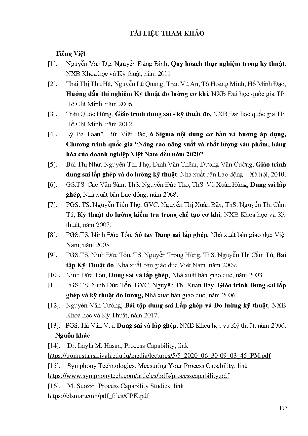 Ảnh một số trang tài liệu