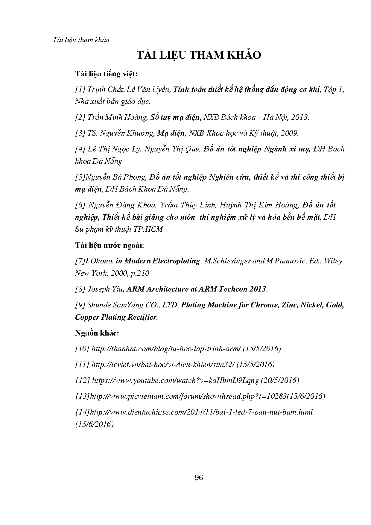 Ảnh một số trang tài liệu