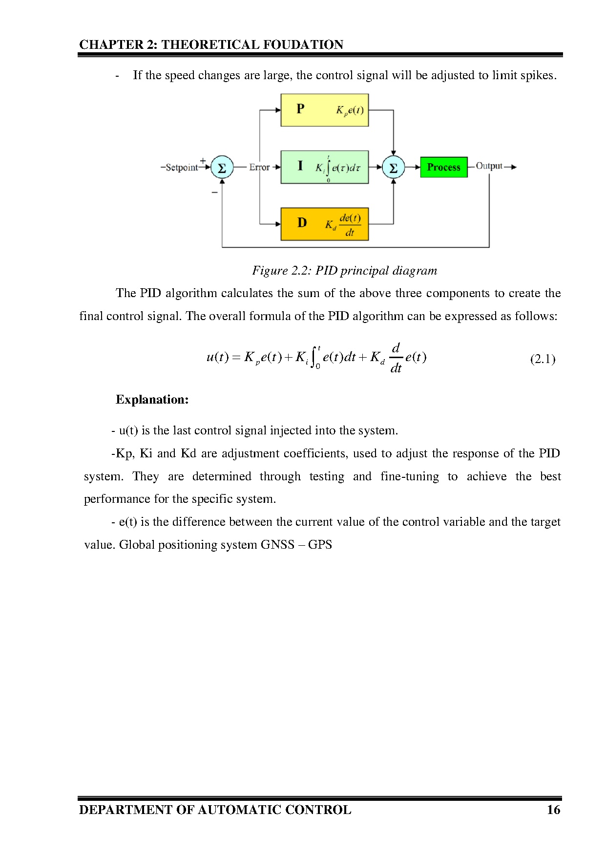 Đồ án tốt nghiệp - Design of a model and controller for a lawn mowing robot - Trang 36