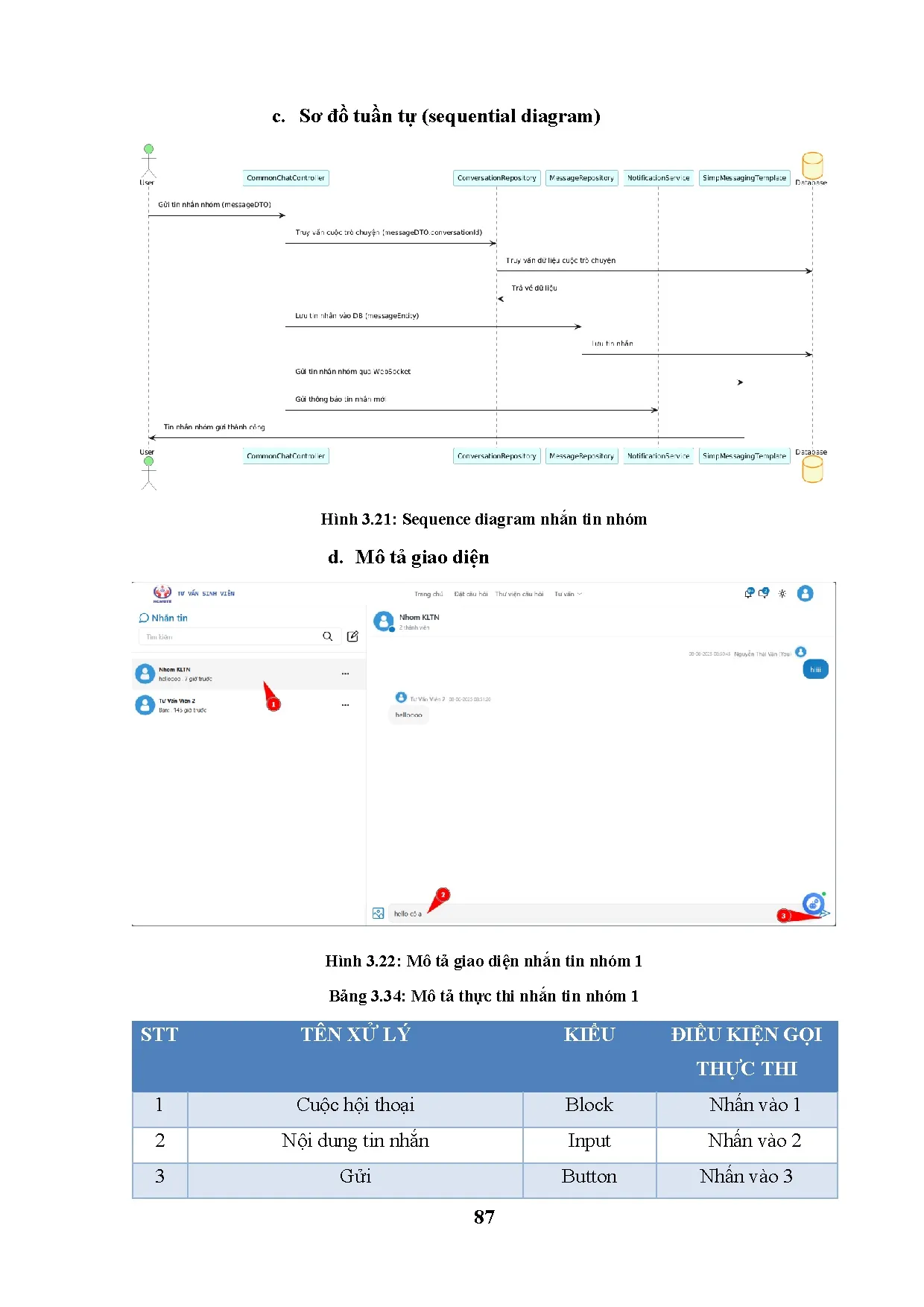 Đồ án tốt nghiệp - Xây dựng Website hỗ trợ, tư vấn sinh viên trường đại học sư PKTT . HCMSDSBRVỨDA - Trang 101