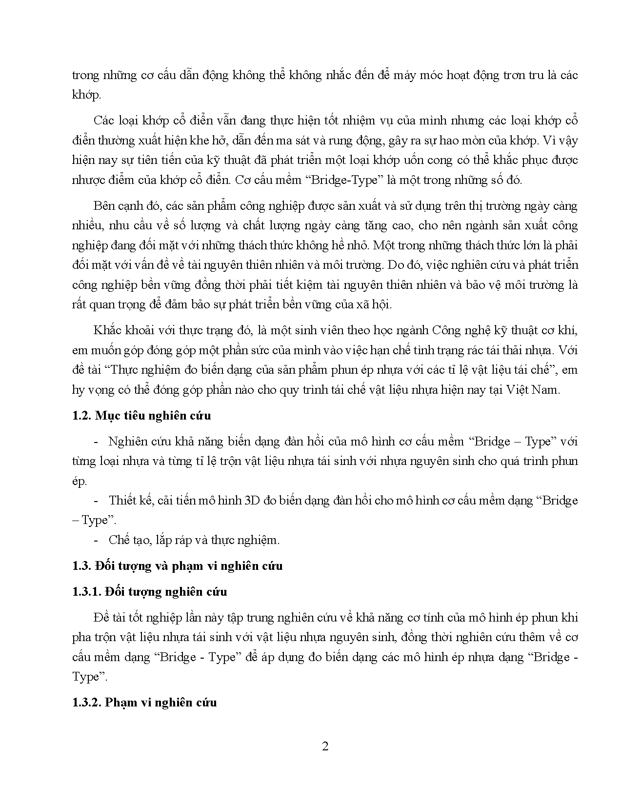 Đồ án tốt nghiệp - Thực nghiệm đo biến dạng của sản phẩm phun ép nhựa với các tỉ lệ vật liệu tái chế - Trang 16