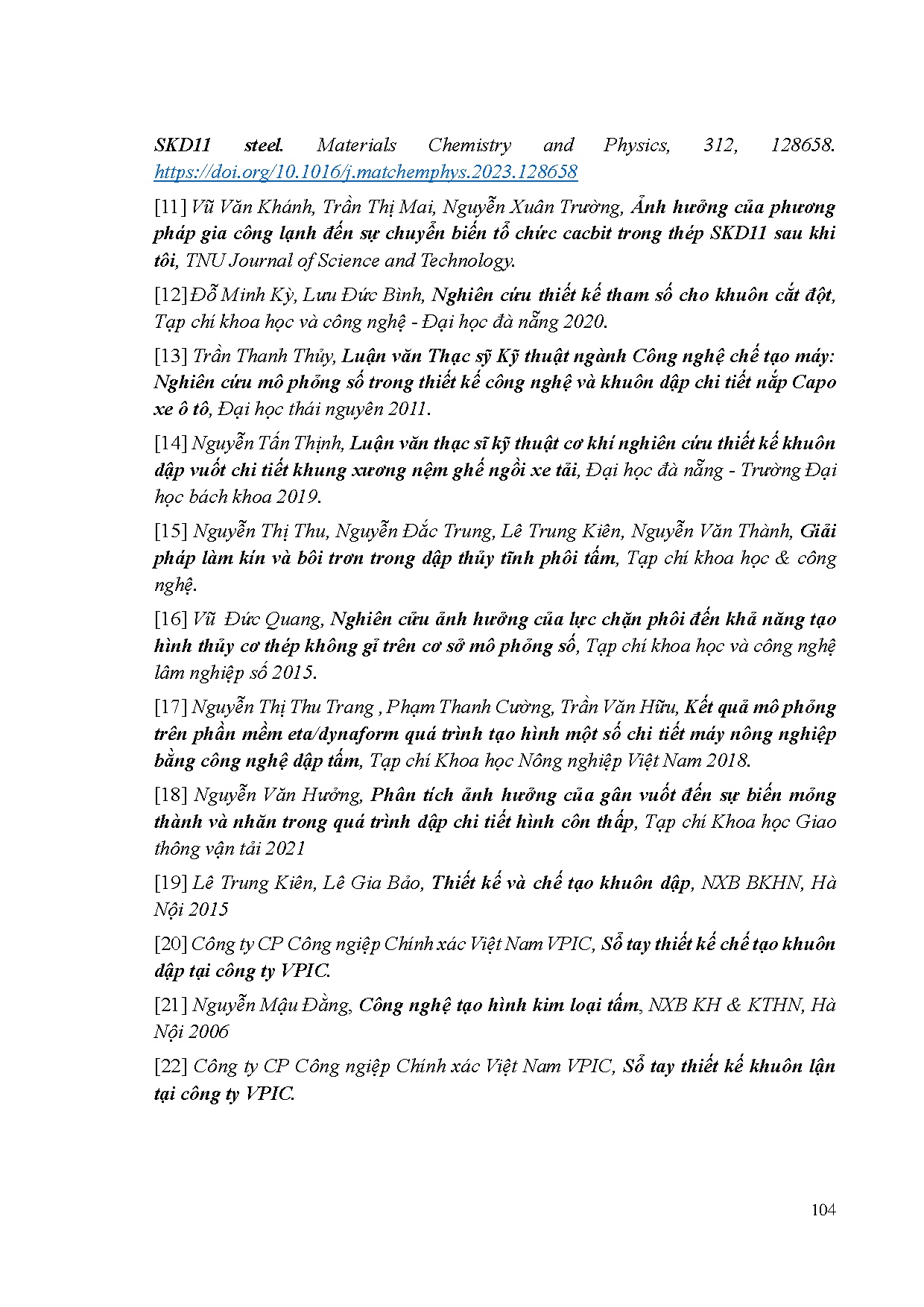 Ảnh một số trang tài liệu