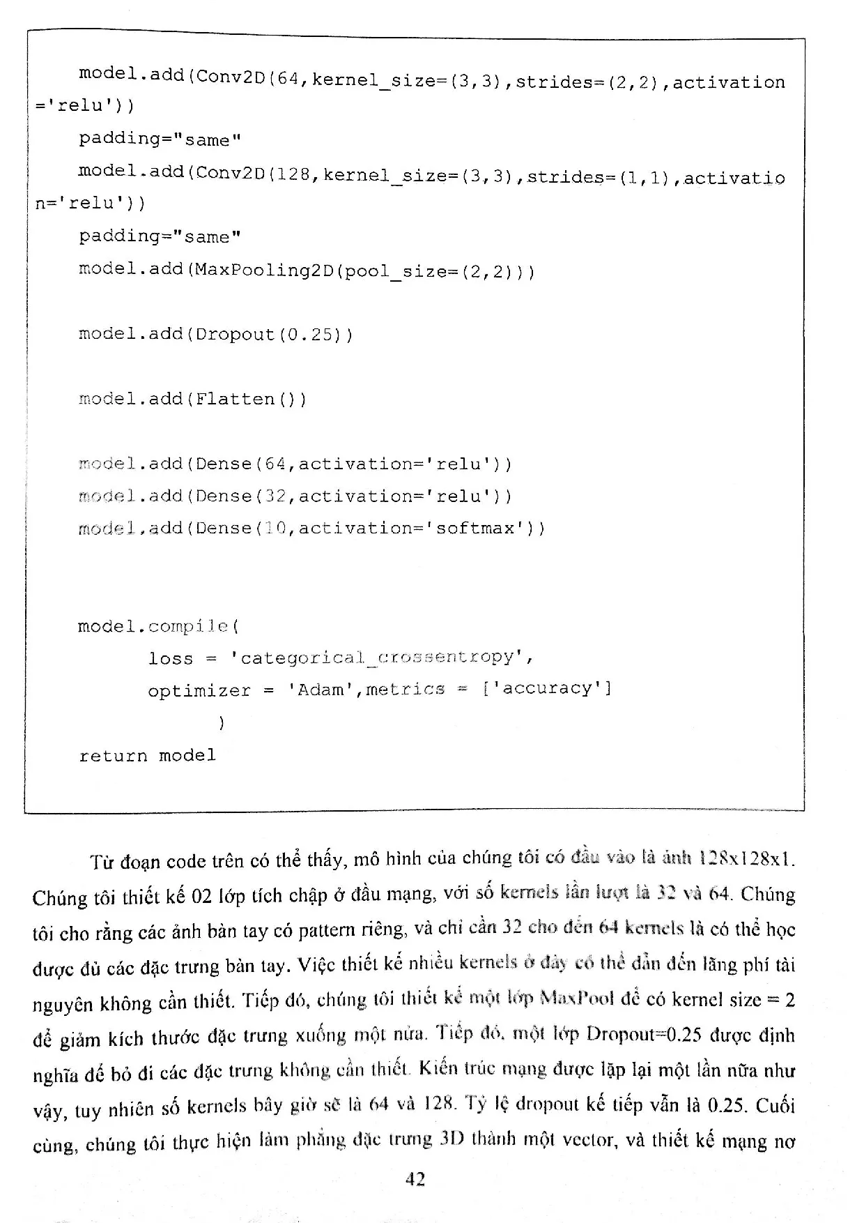 Đồ án tốt nghiệp - Ứng dụng công nghệ xử lý hình ảnh bằng Deep Learning để nhận dạng cử chỉ người KT - Trang 53