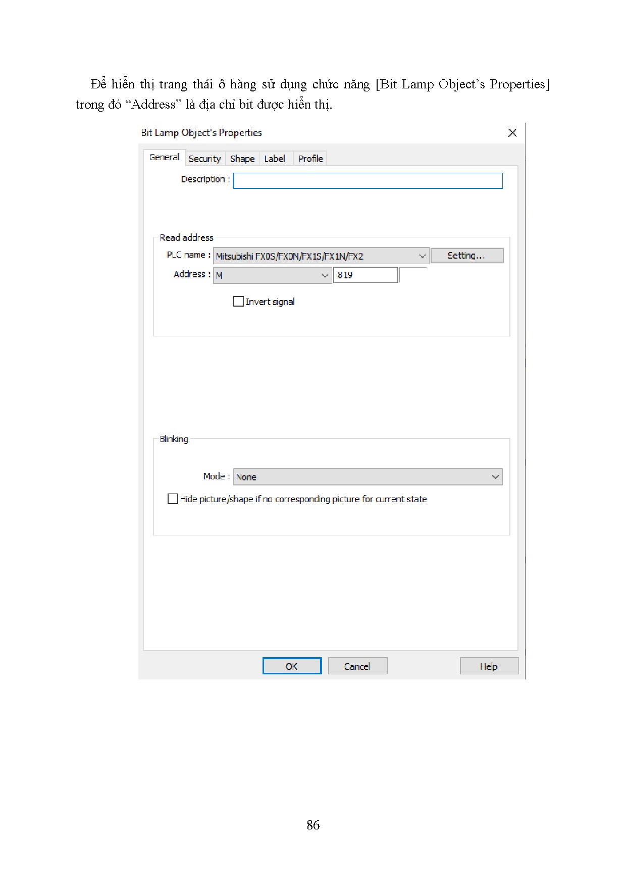 Đồ án tốt nghiệp - Thiết kế kho hàng và quản lí sản phẩm qua Barcode và HMI - Trang 101